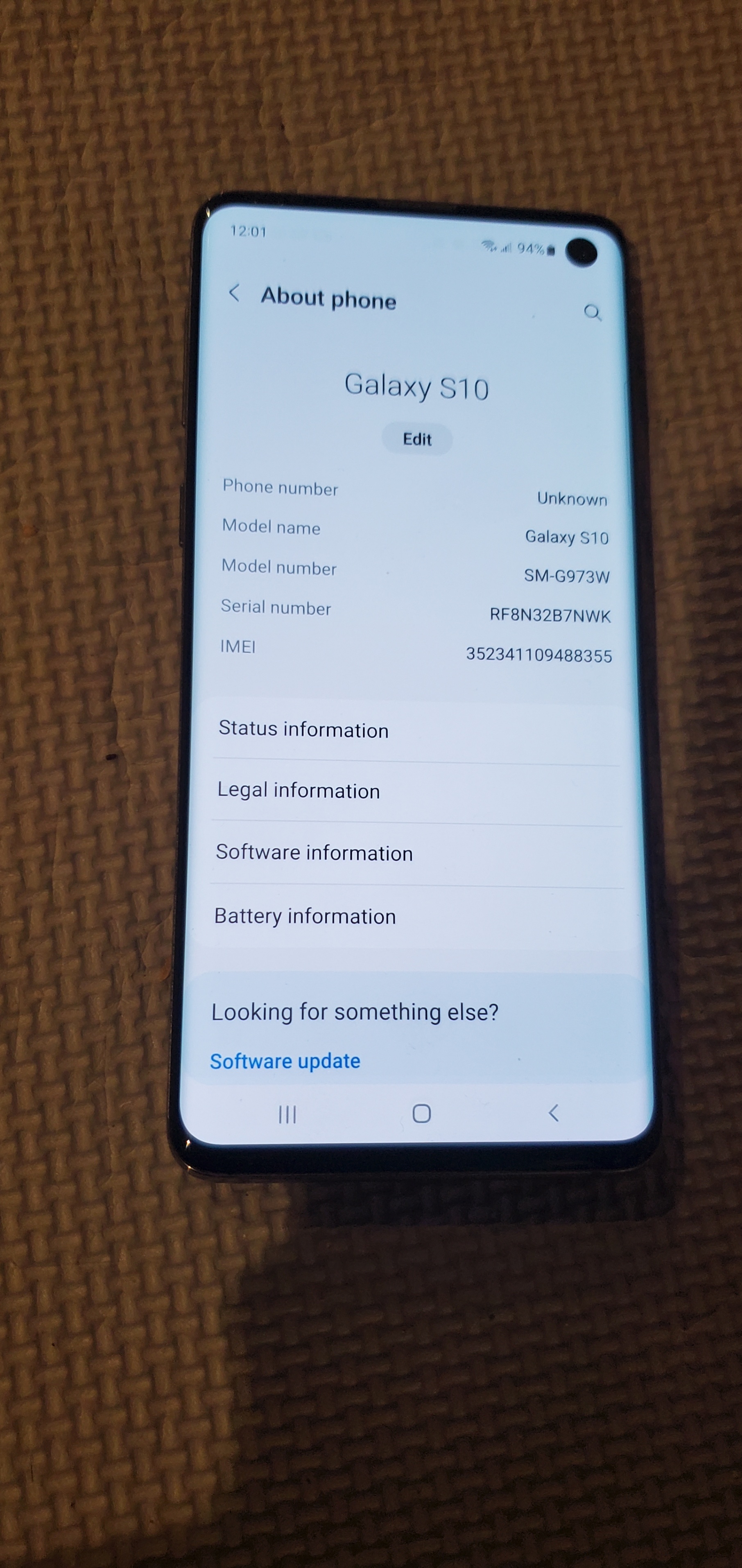 Samsung Galaxy S10 (128GB) - photo 4