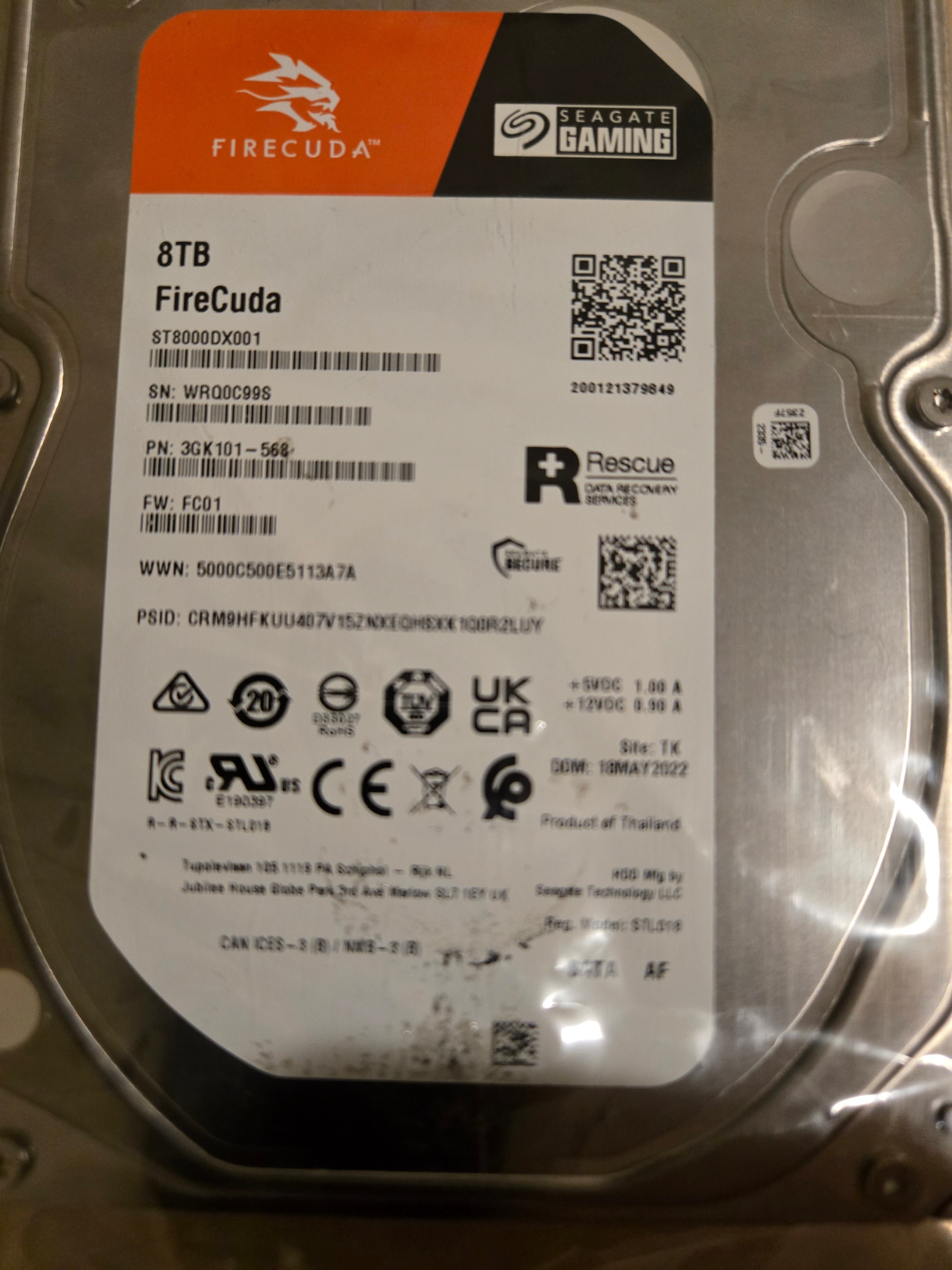 8TB Seagate FireCuda Gaming HDD 16,400+ Games (BigBox / Win 11) - photo 3