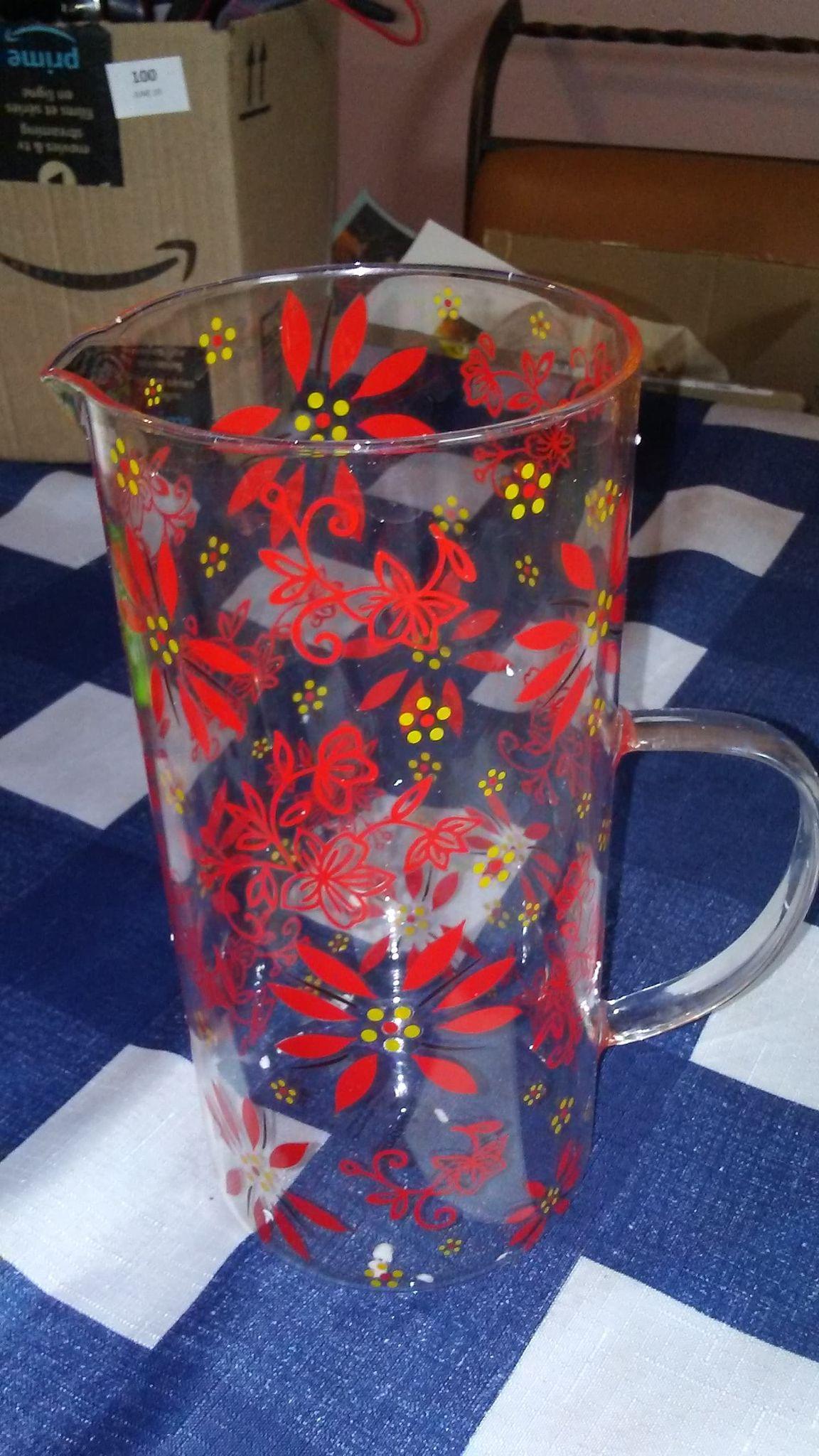 Temp-tations Glass Pitcher (New)