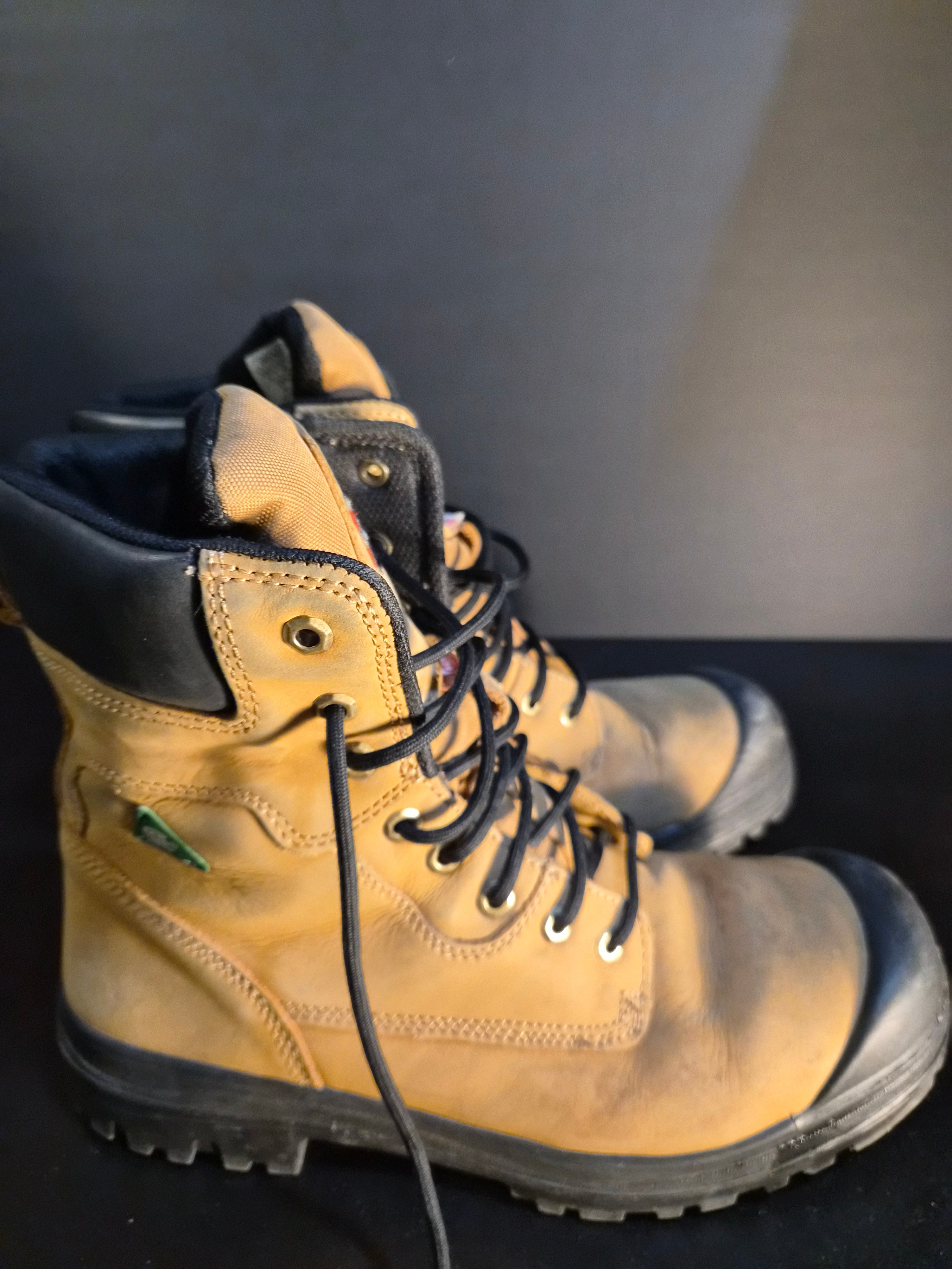 Size 12 Aggressor Work Boots - photo 2