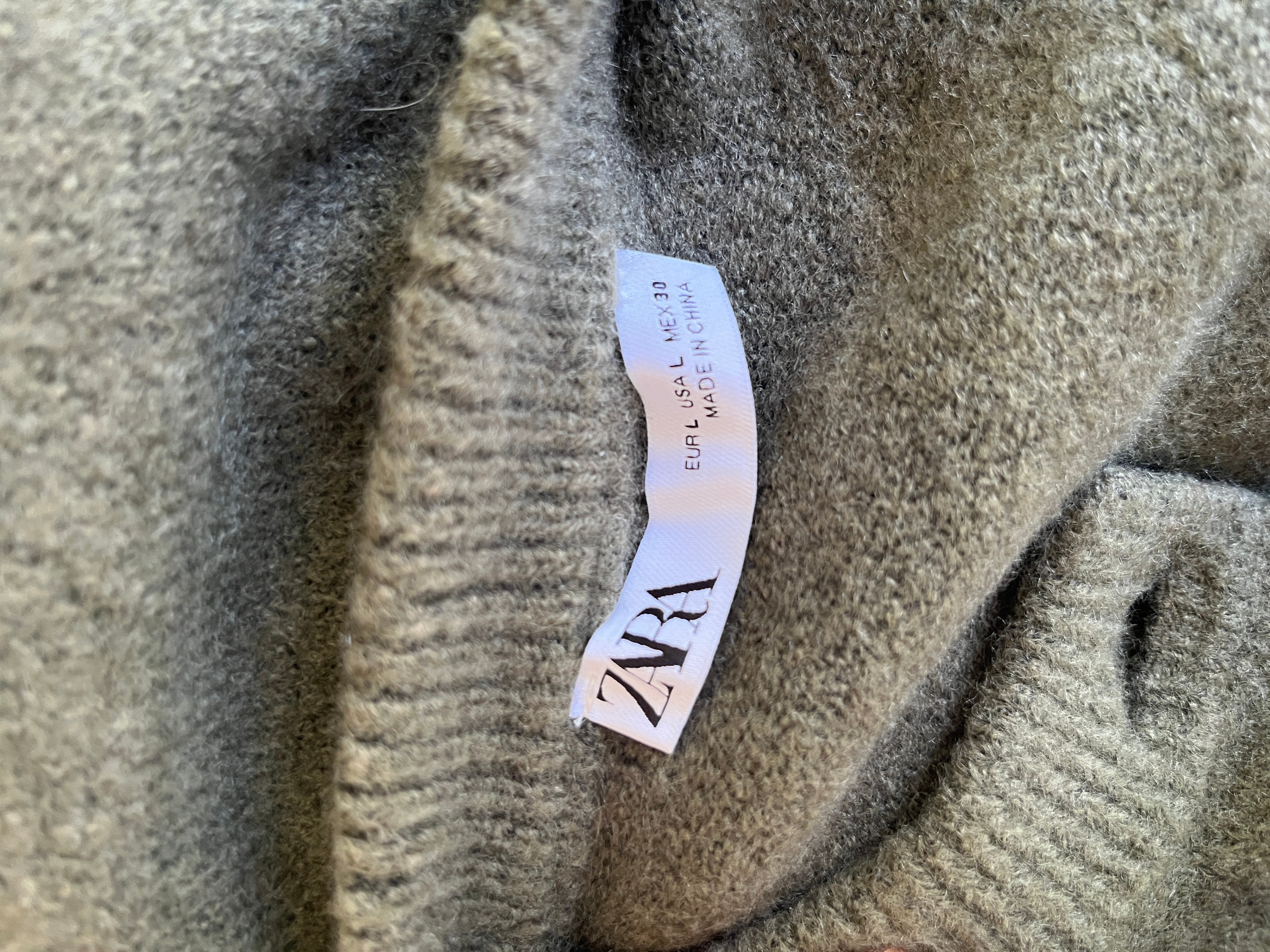 ZARA Green Cardigan Sweater - photo 3
