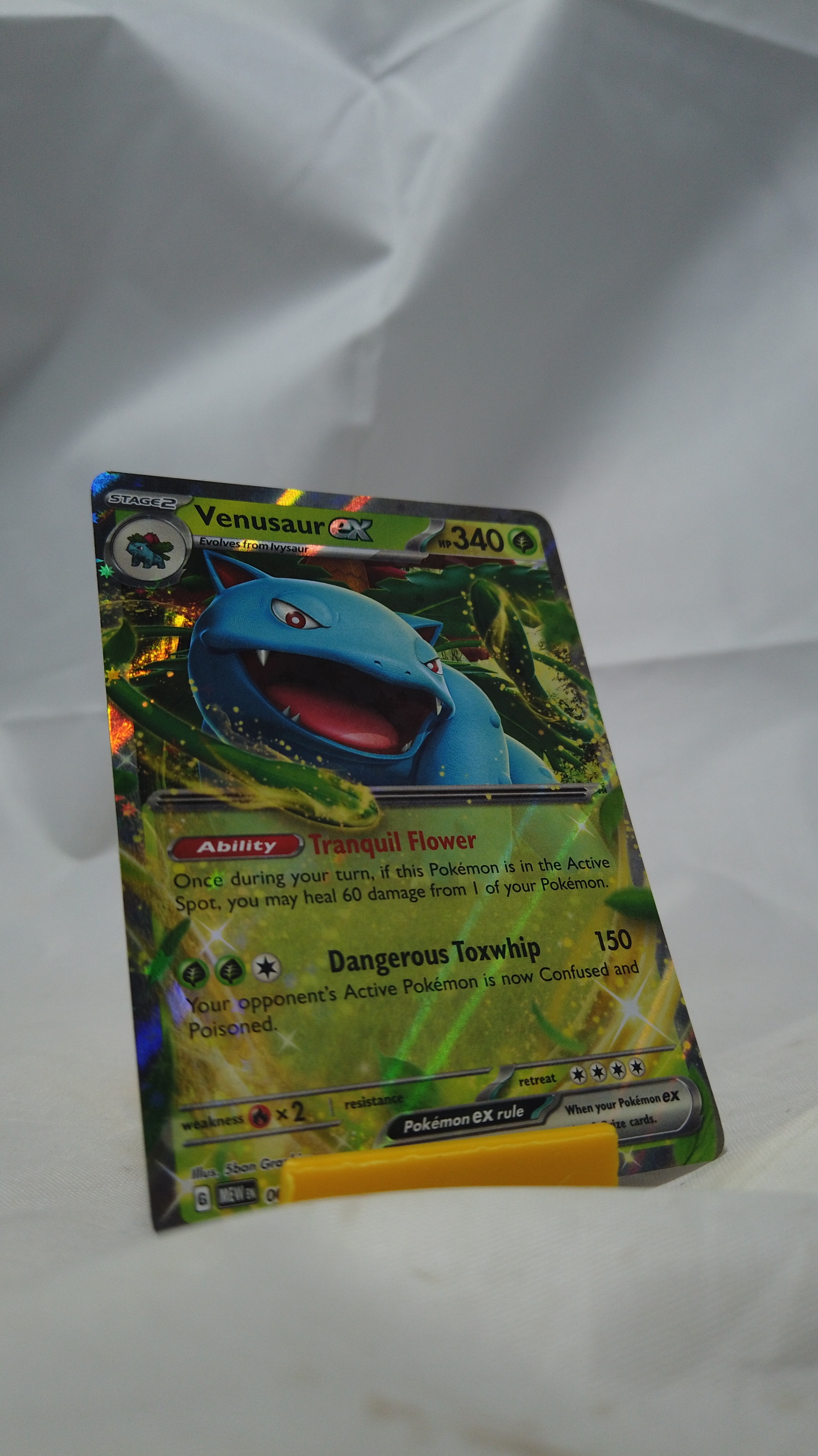 Pokemon Venusaur ex 3/165 151 Double Rare NM