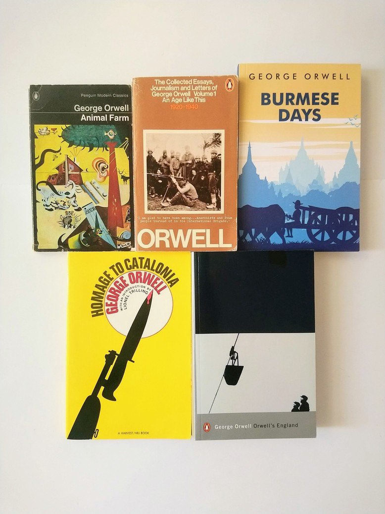 George Orwell books! ⚽️
