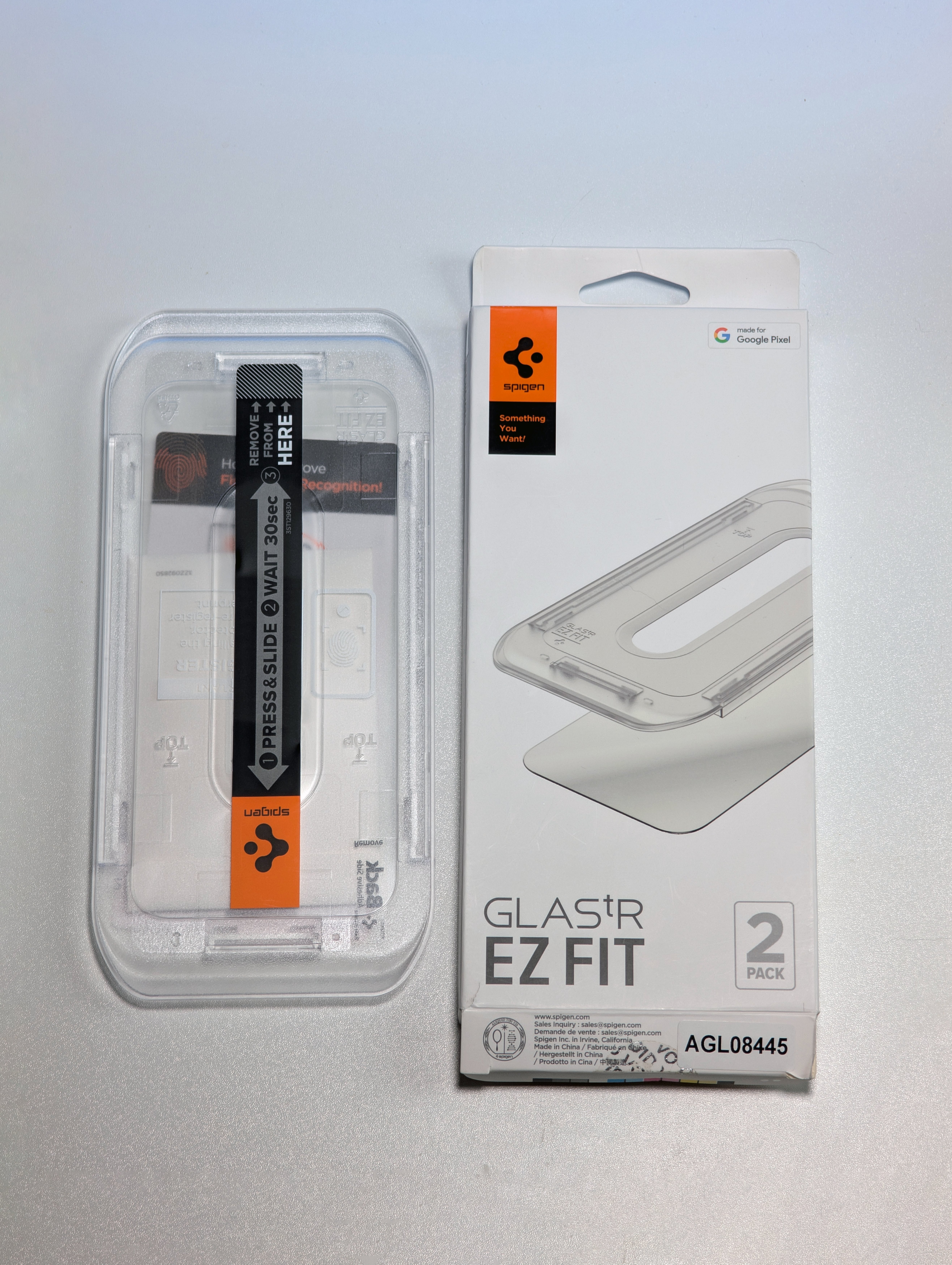 Pixel 9 XL GLAS.tR EZ Fit Screen Protector 1 piece in pack