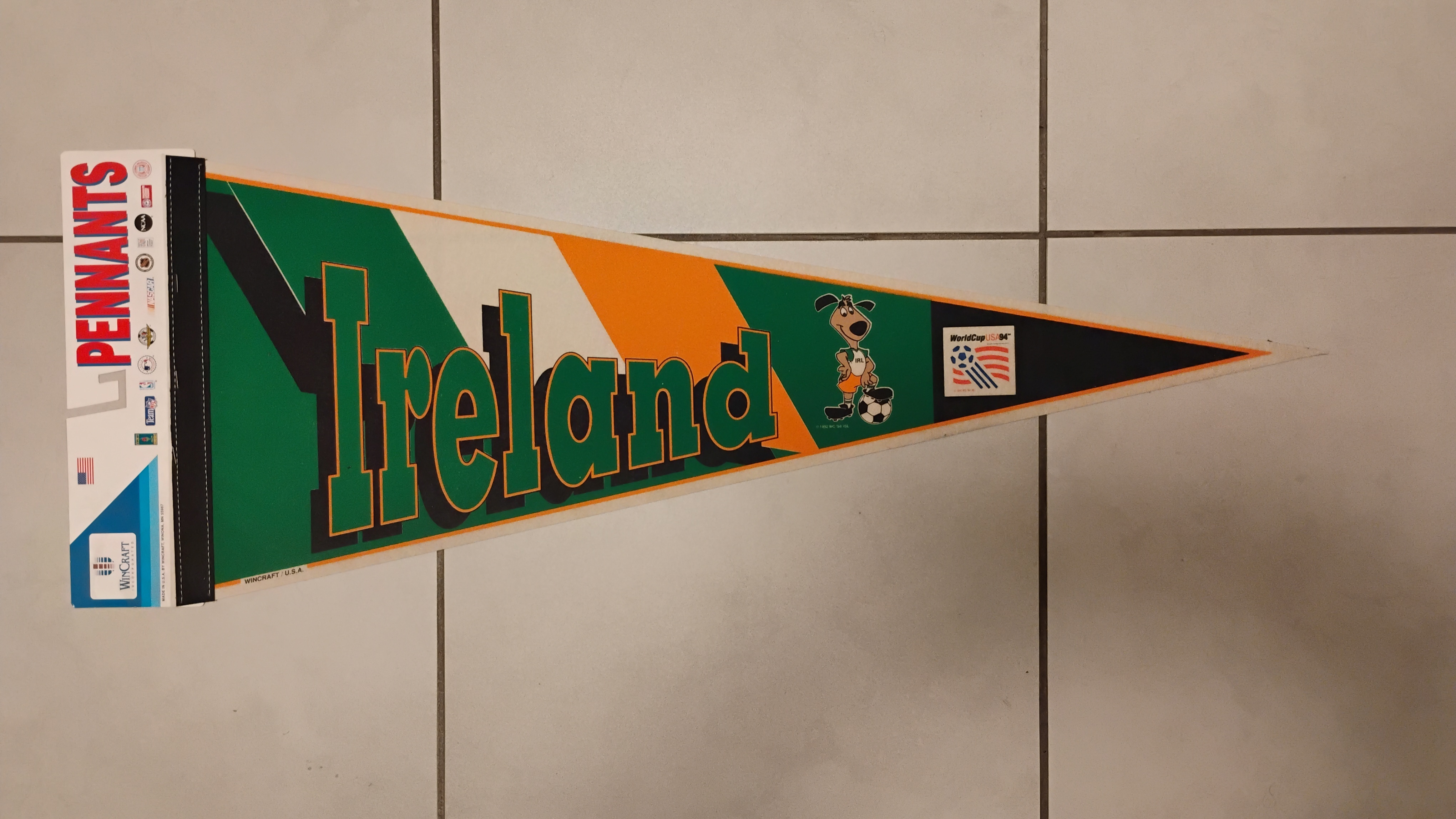 FIFA World Cup USA 94 Ireland Pennant