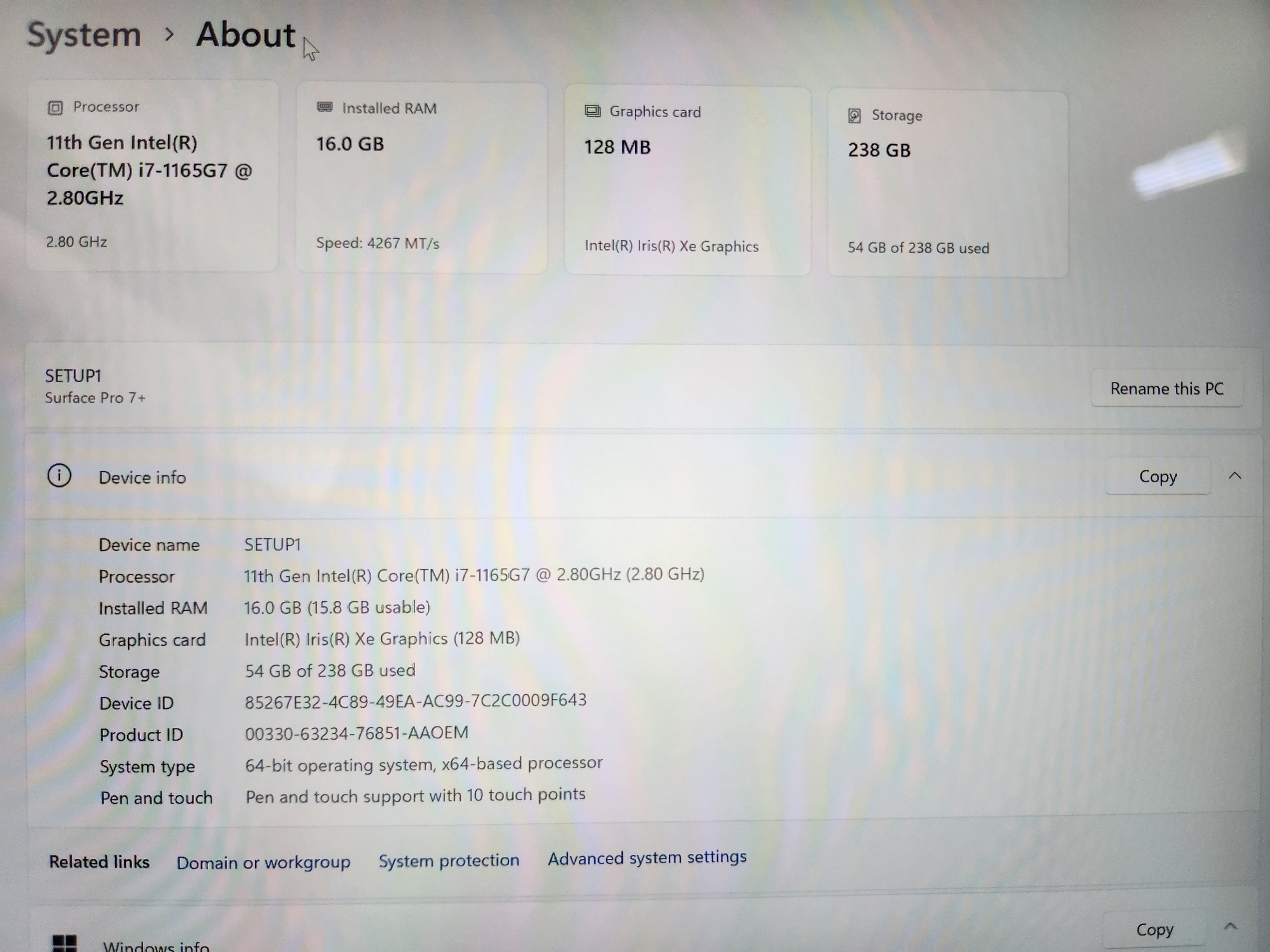 Surface Pro 7+ (i7, 16GB RAM, 256GB SSD) [Model: 1960] - photo 5