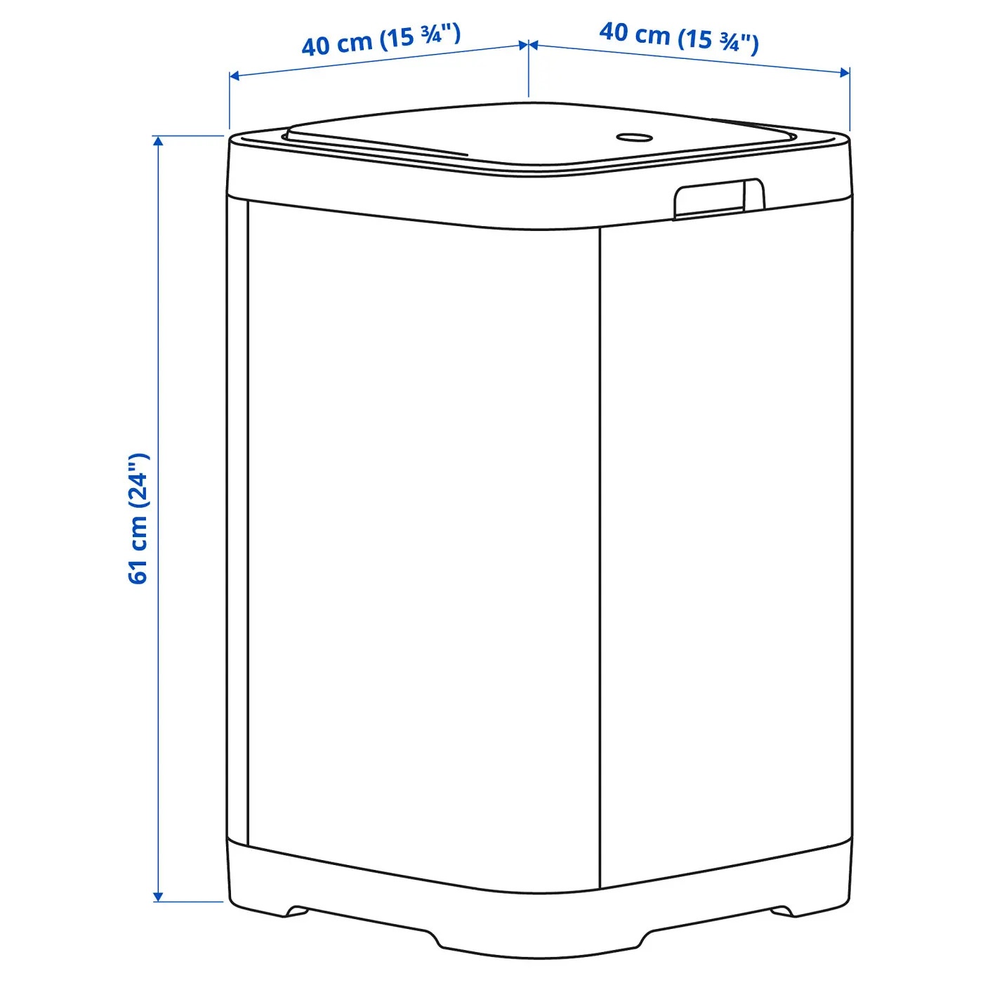 IKEA GIGANTISK Touch Top Bin - photo 3