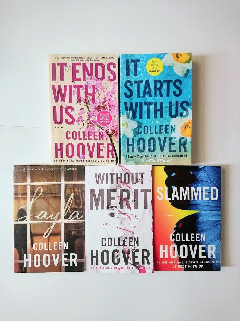 Colleen Hoover books!