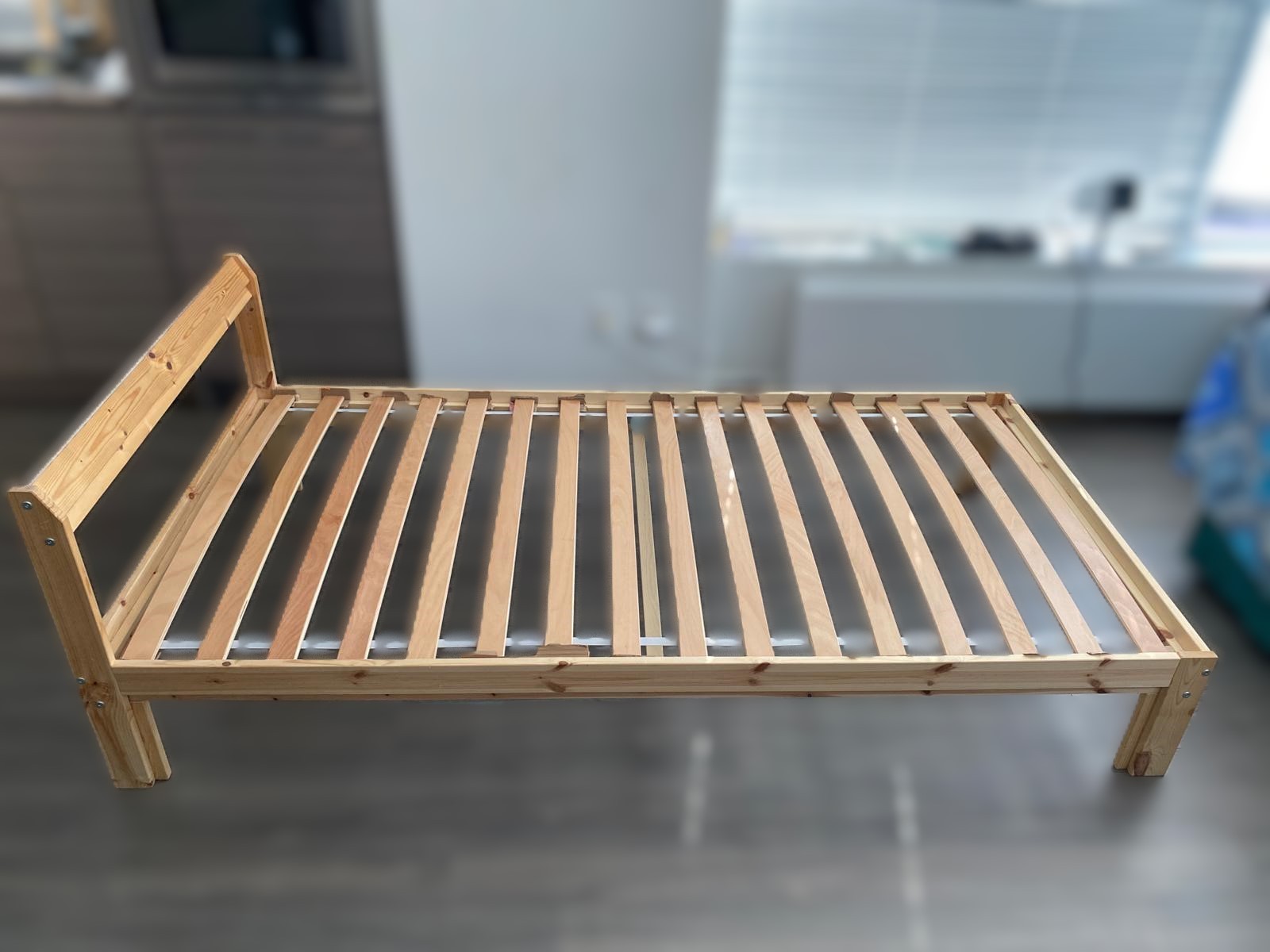 IKEA Twin Bed Frame + Mattress | Move-Out Sale - photo 2