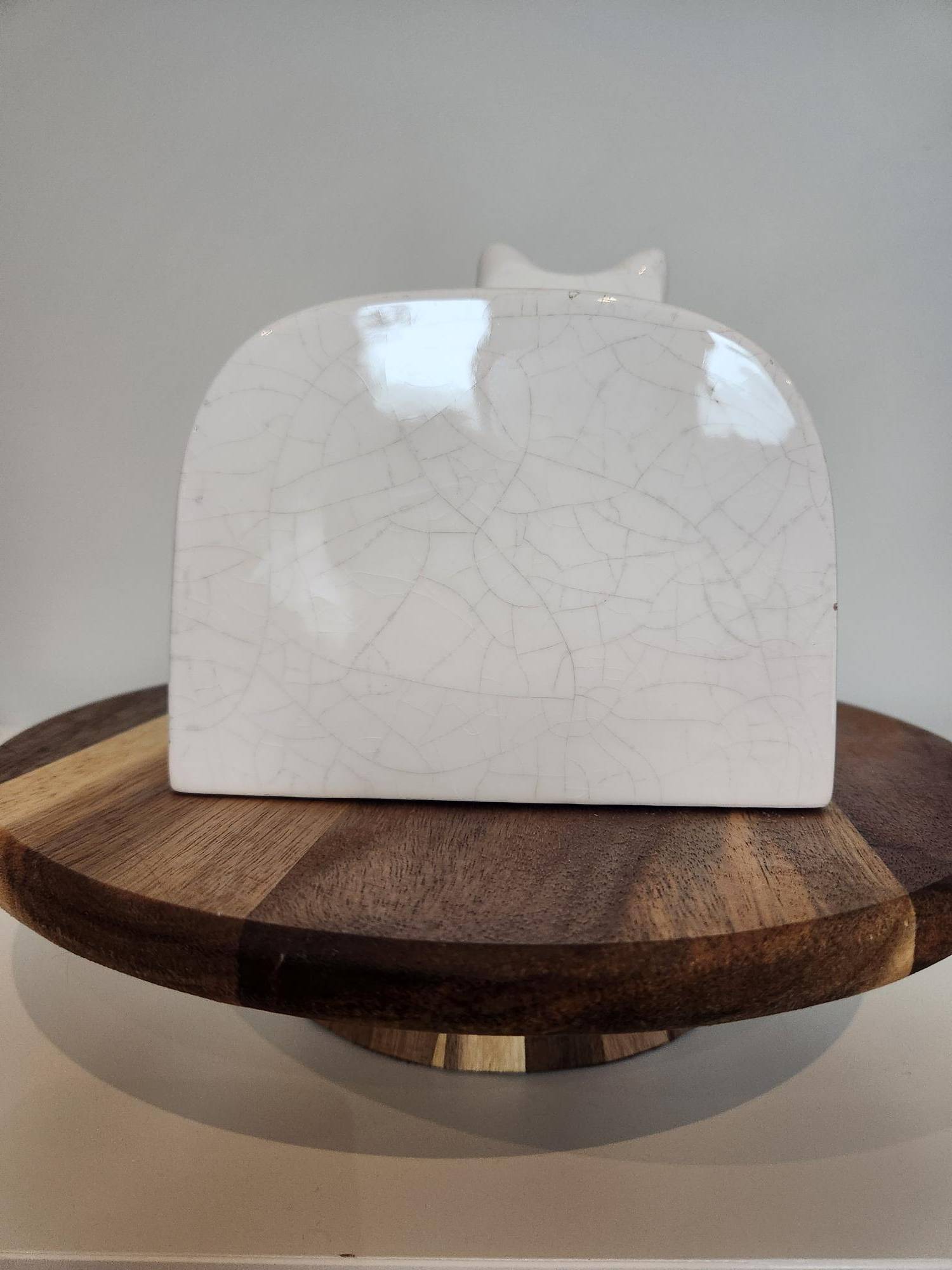 "Are you my mother?" Vintage Ceramic Cat Napkin / Mail Holder - photo 3