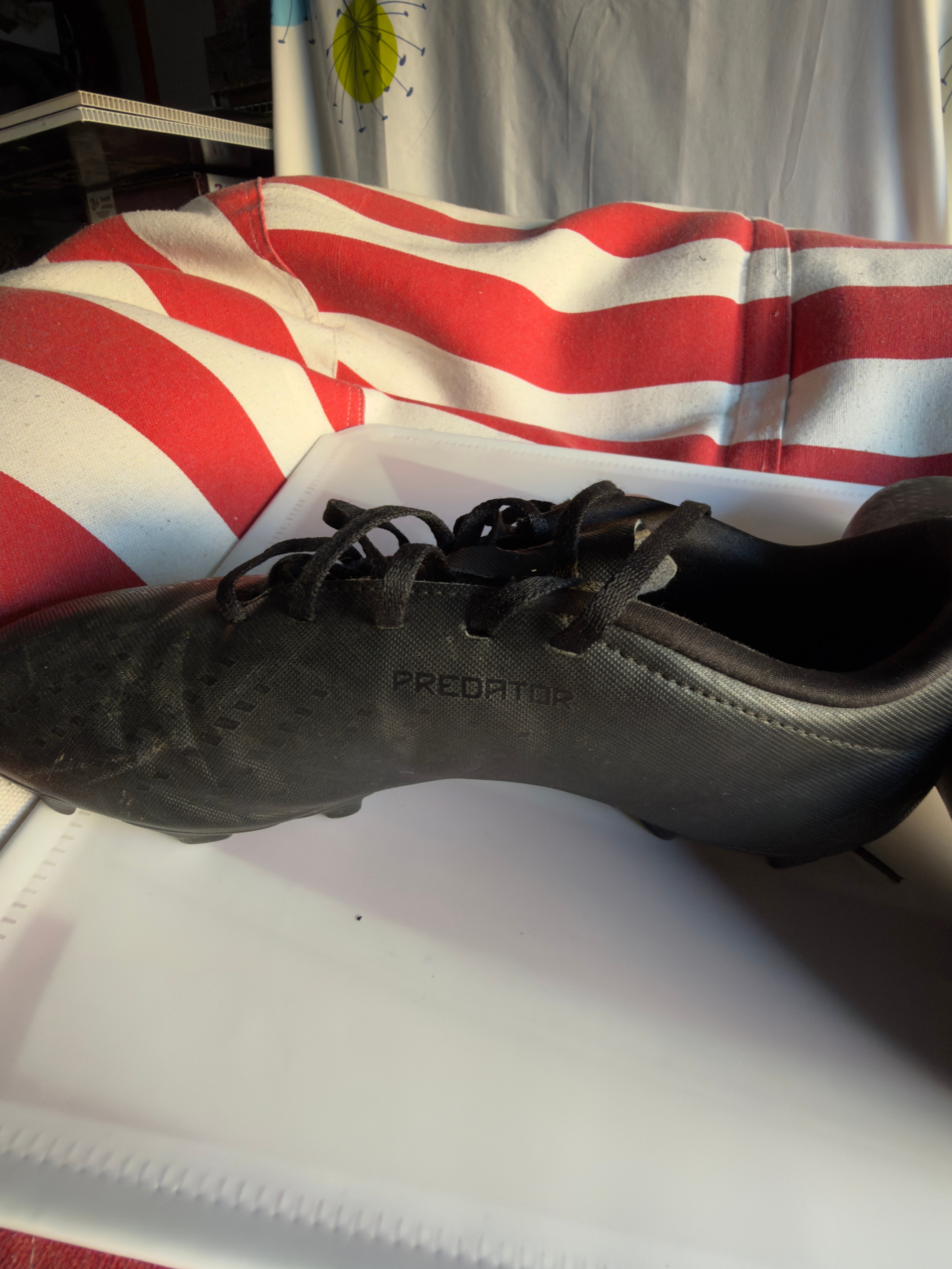 Adidas Predator Soccer Cleats – Black – Excellent Condition - photo 2