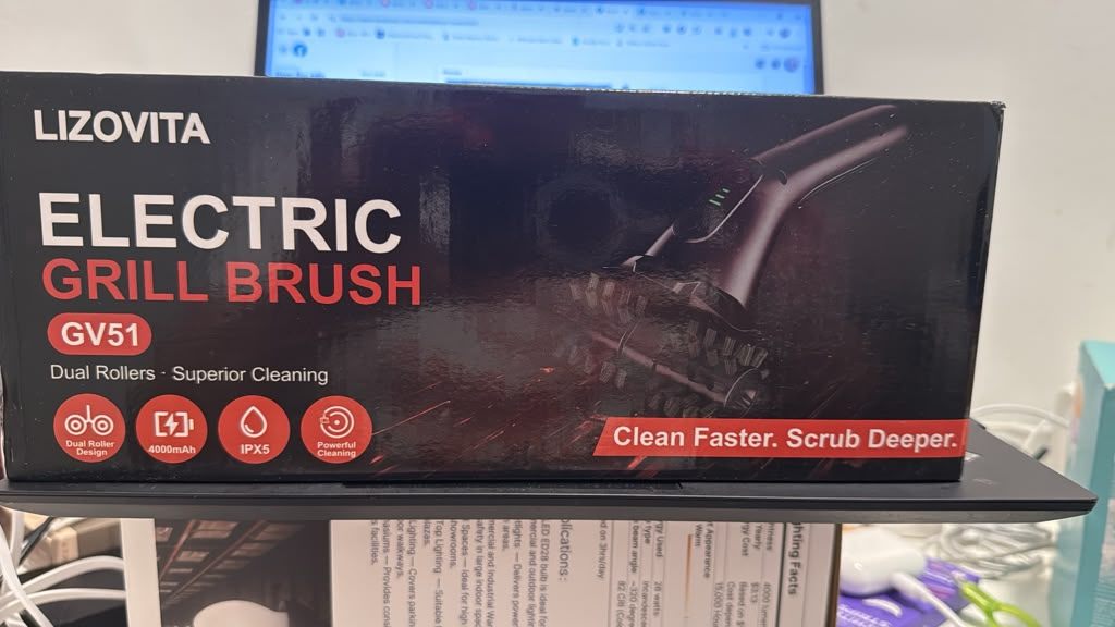 🔥 Rechargeable Electric BBQ Grill Brush – $30 FIRM - photo 2