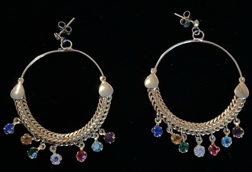 Vintage Filigree Hoop Earrings (Never Worn)
