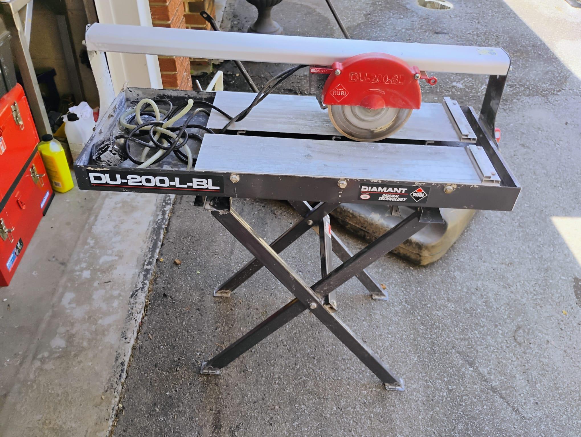Rubi Diamant DU-200-BL 120V Tile Saw