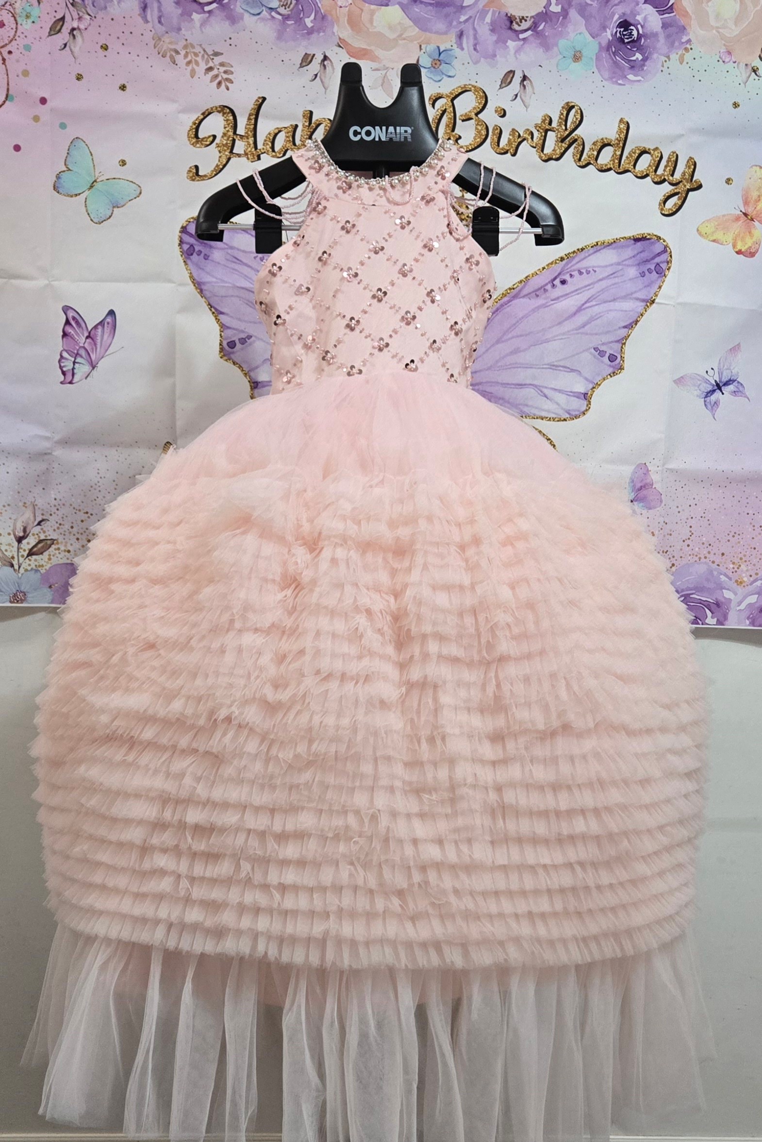 Pink Princess Fairy Dress with Sequins :88013 - photo 2