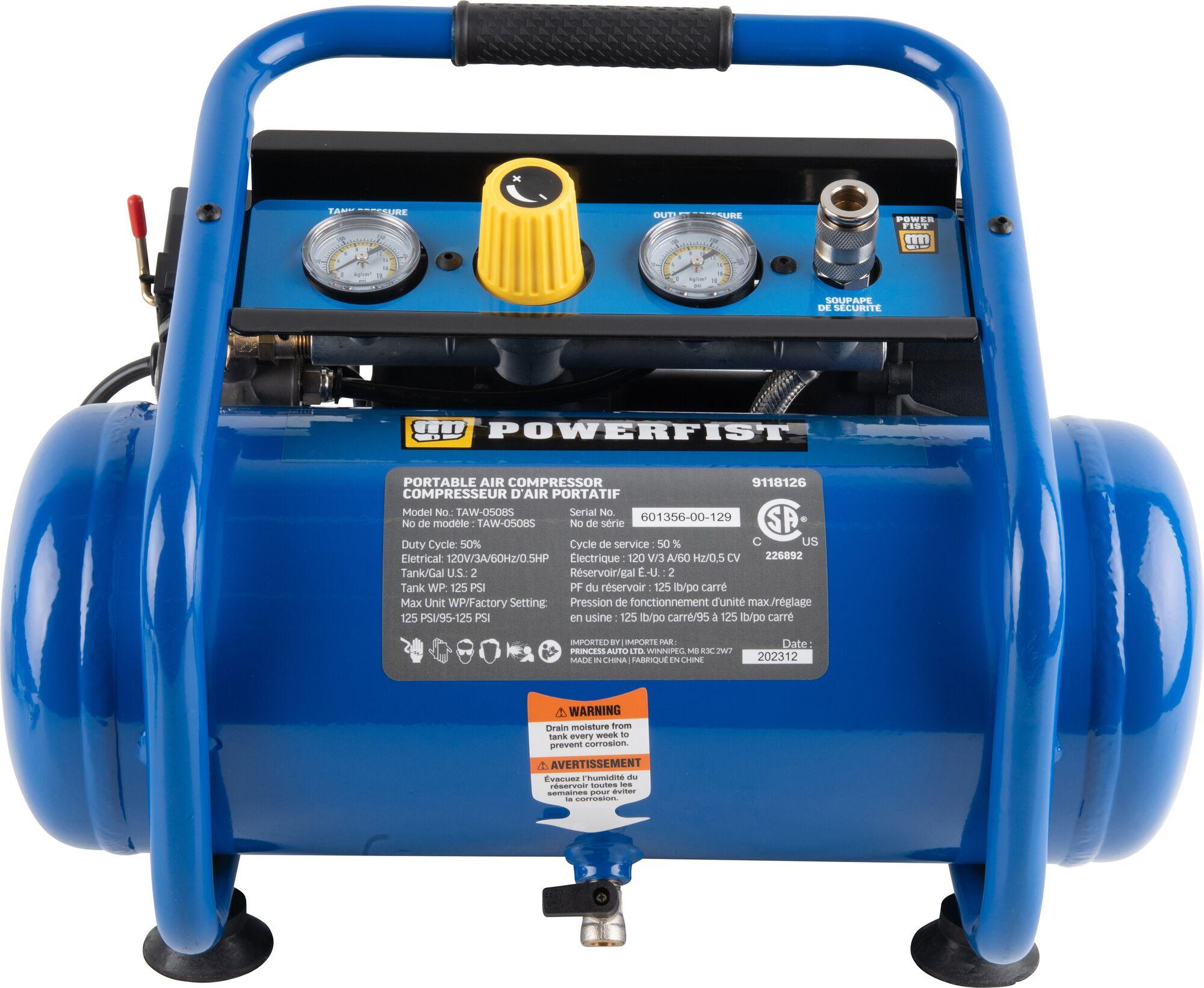 2 Gallon Portable Quiet Air Compressor - photo 2