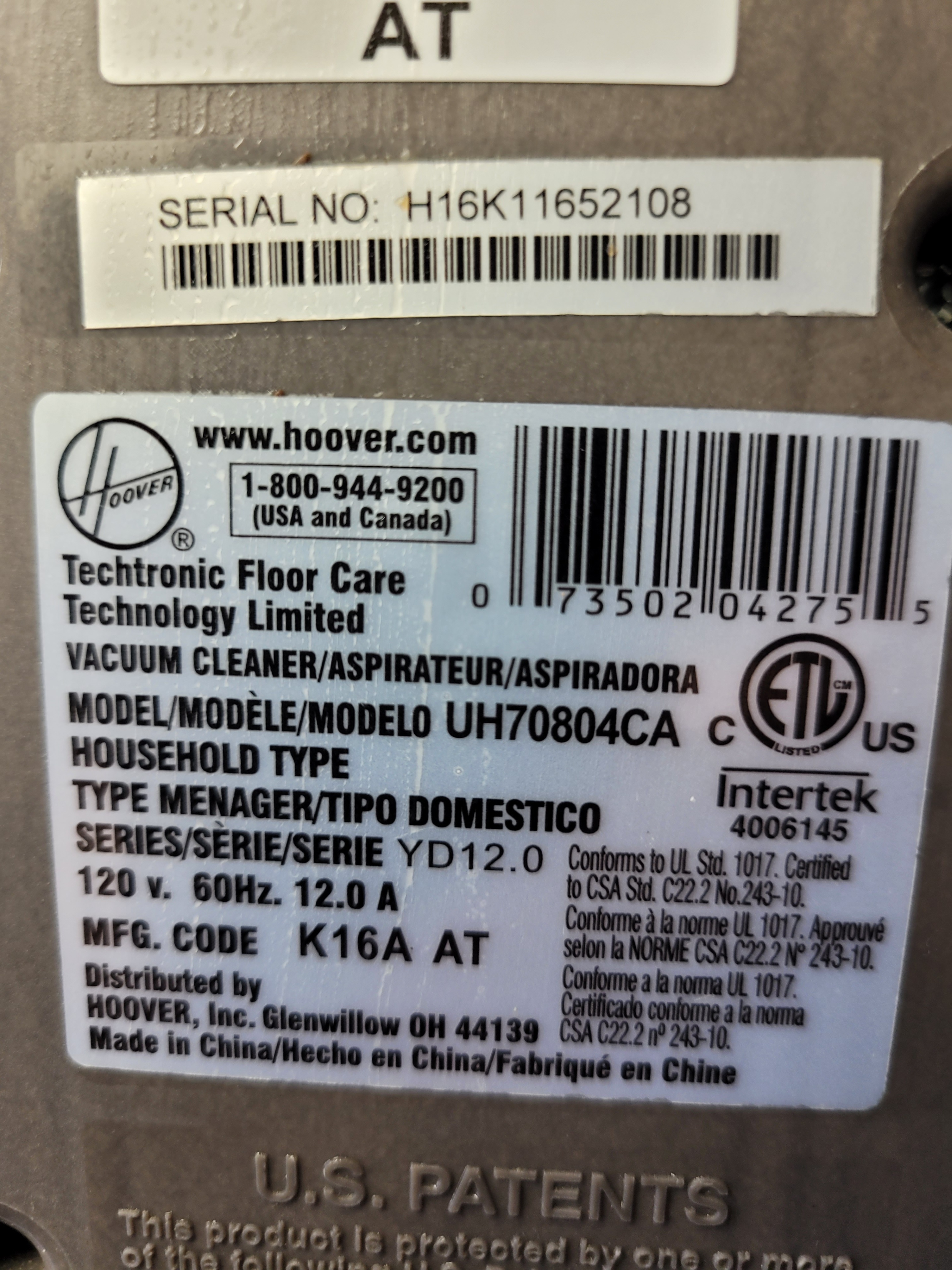 Hoover WindTunnel 2 High Capacity Upright Vacuum - 12 Amps - photo 3
