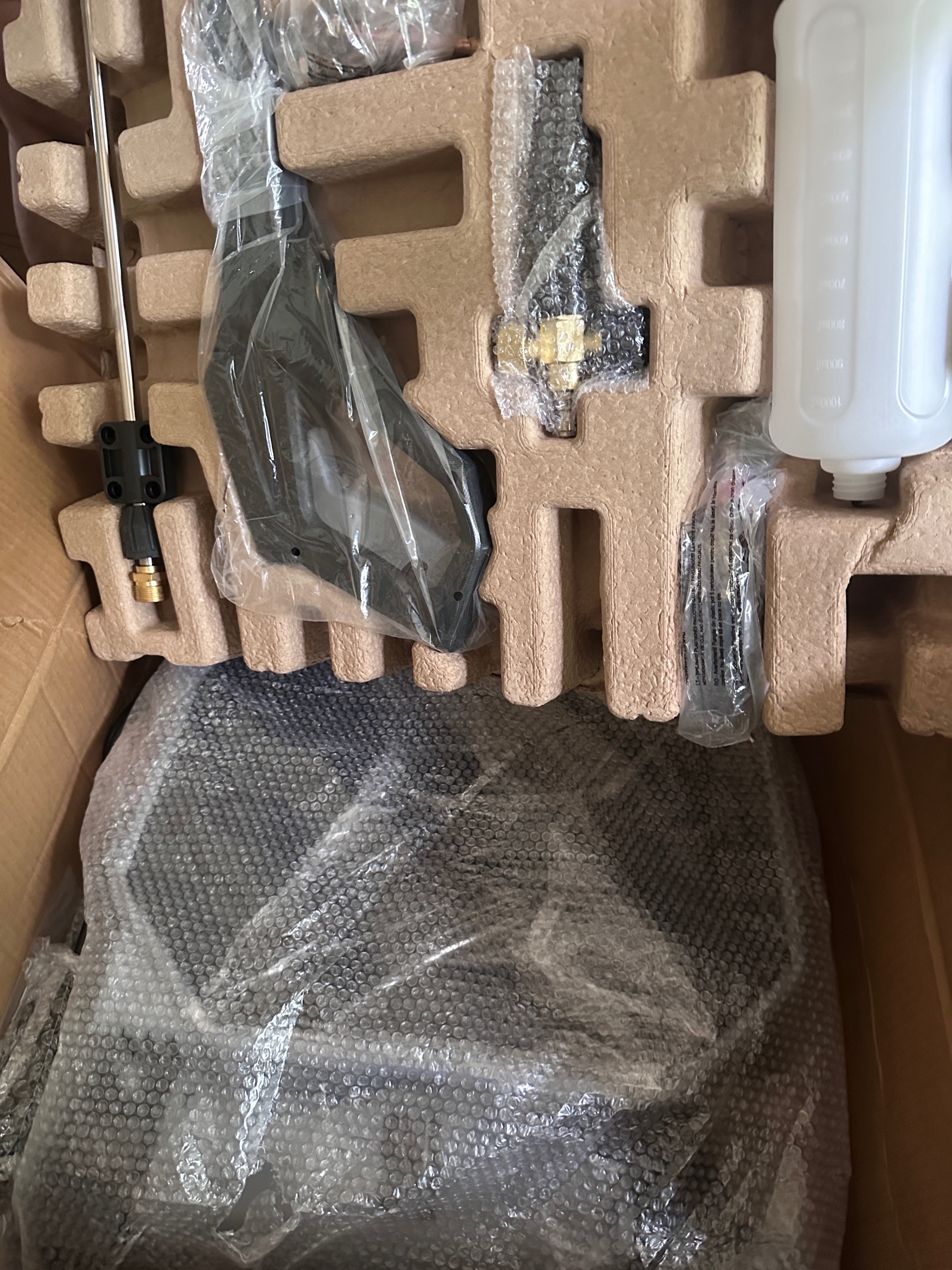 Pressure Washer 5000max-PSI Wall Mounted Power Washer 100ft Retr - photo 2