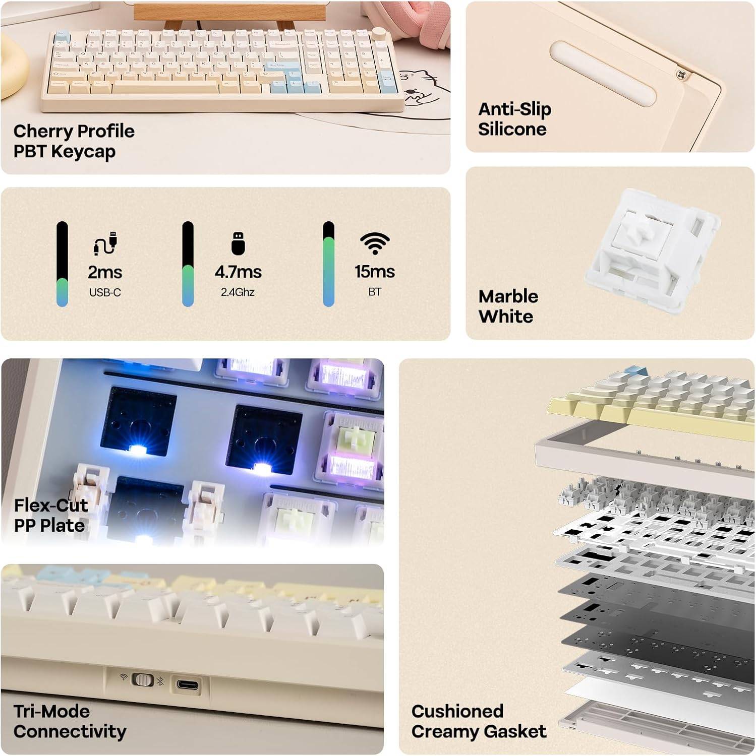 EPOMAKER Galaxy 100 Lite Mechanical Keyboard - photo 3