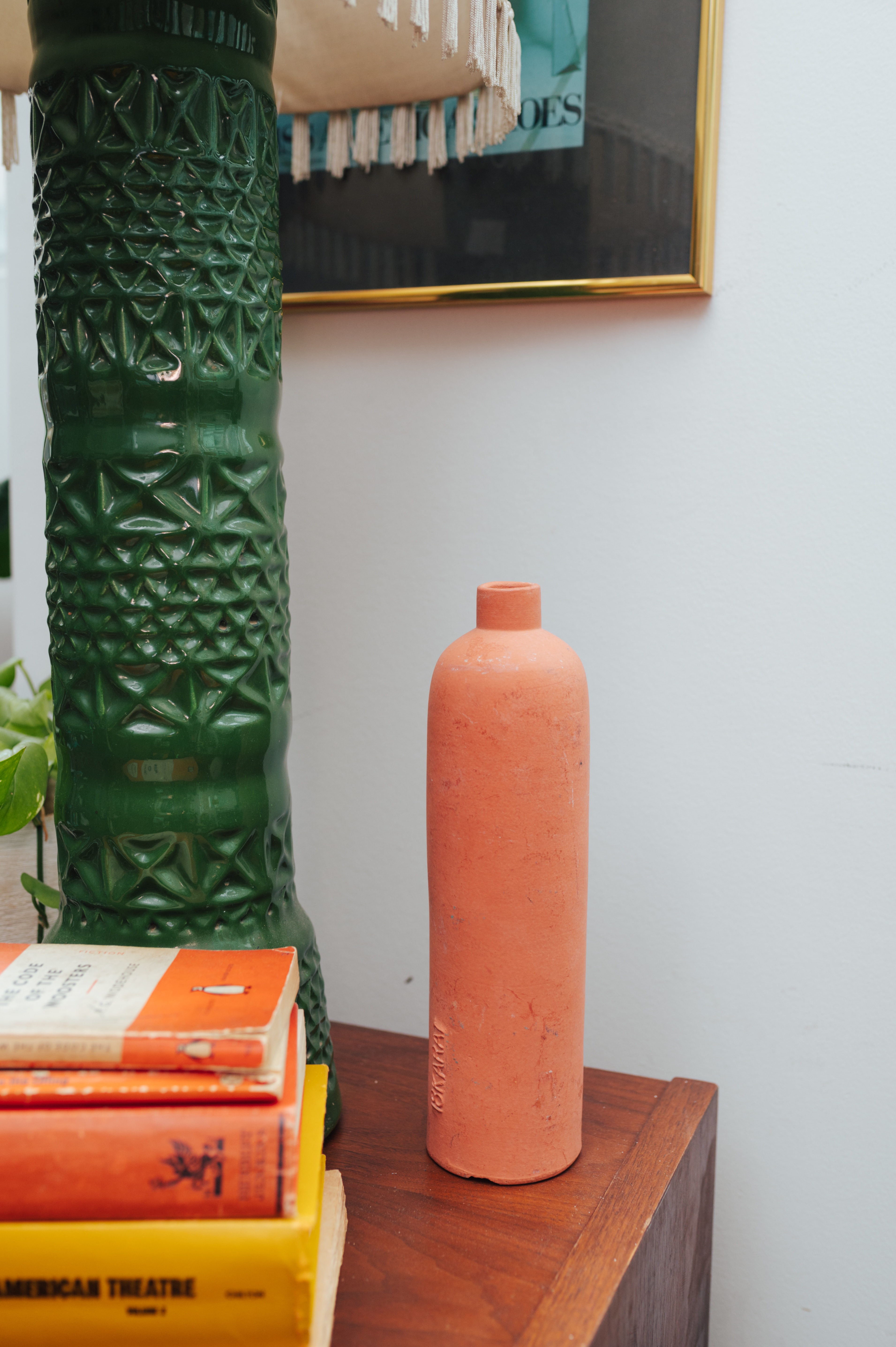 Terracotta Bottle Vase - photo 3