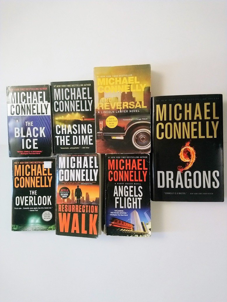Michael Connelly books!