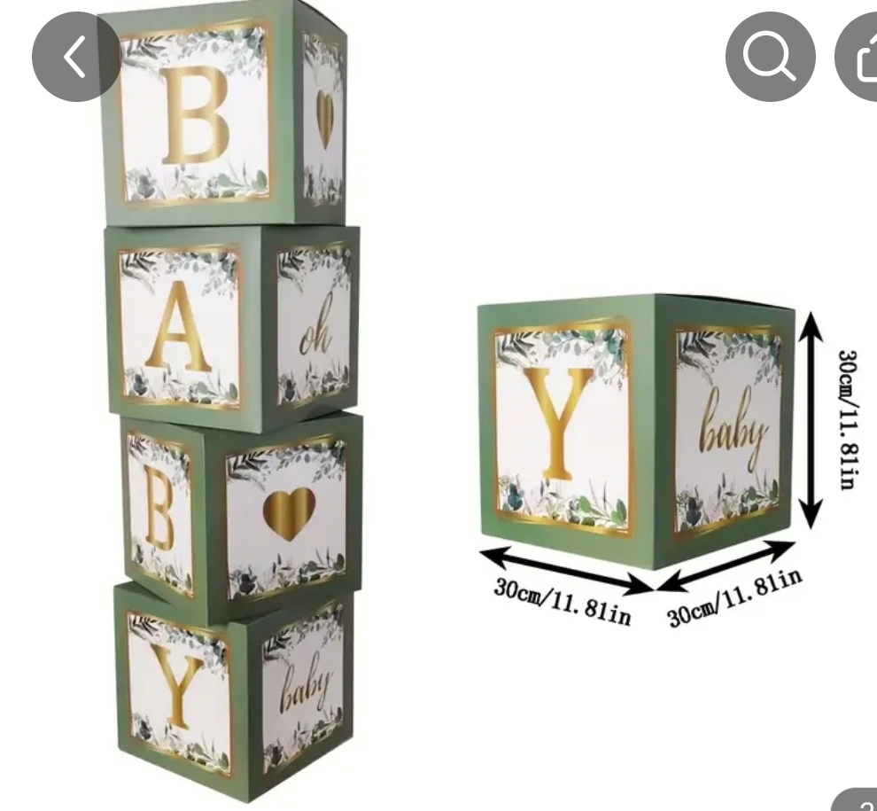 Baby Showers Decoration Boxes - photo 2