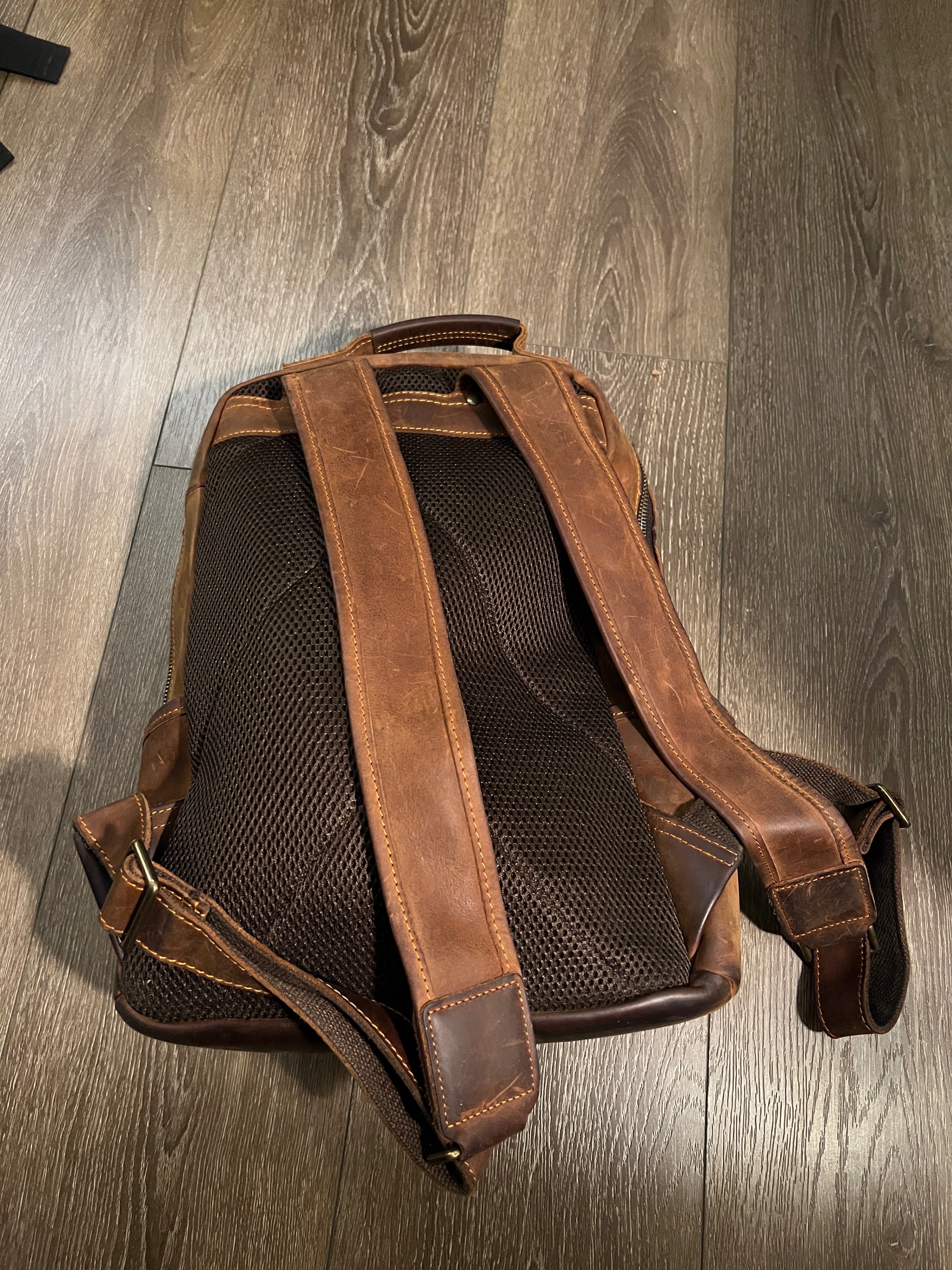 Leather Backpack - photo 3