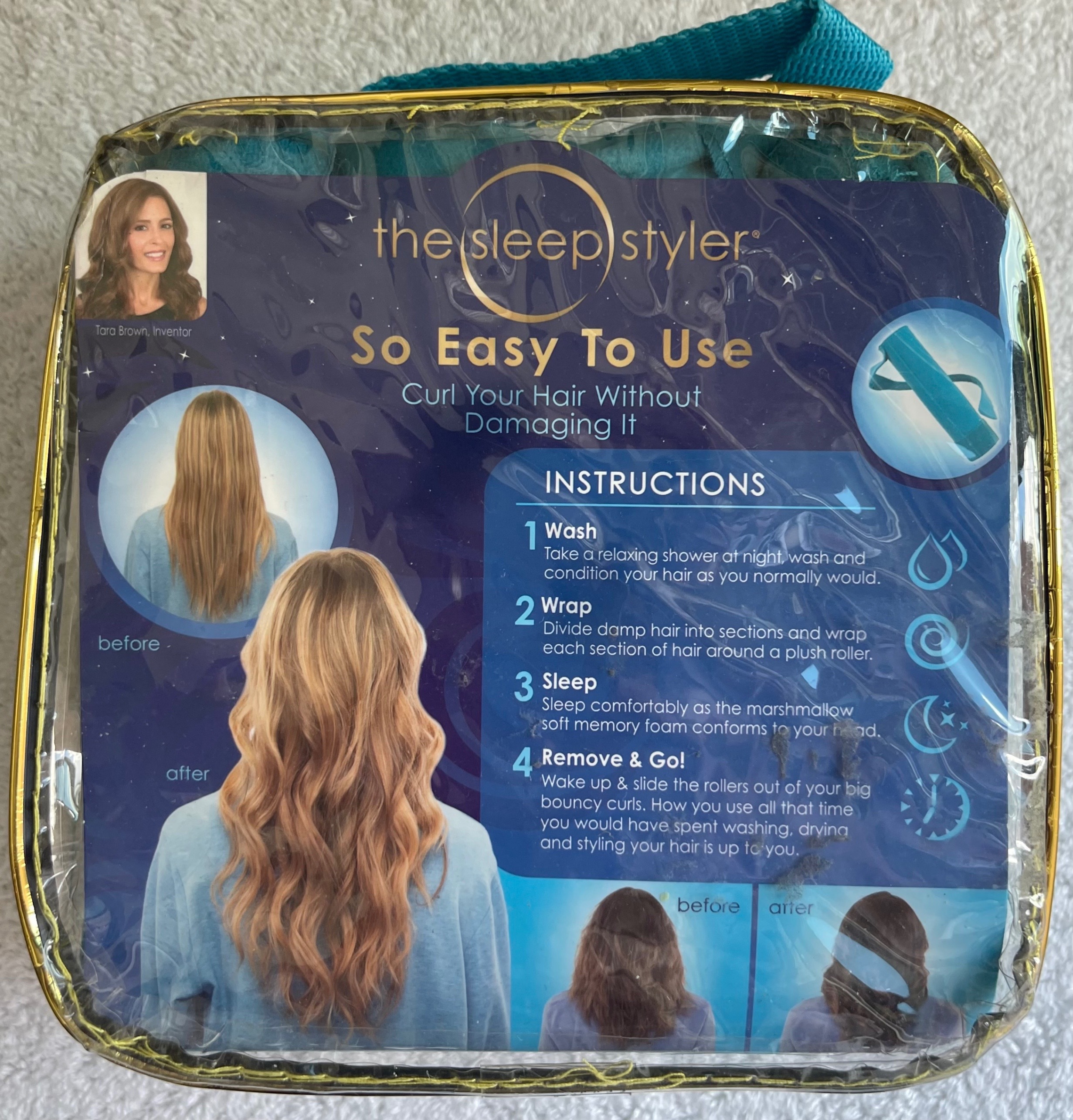 The Sleep Styler Large Nighttime Hair Rollers – New 8-Pack - photo 2