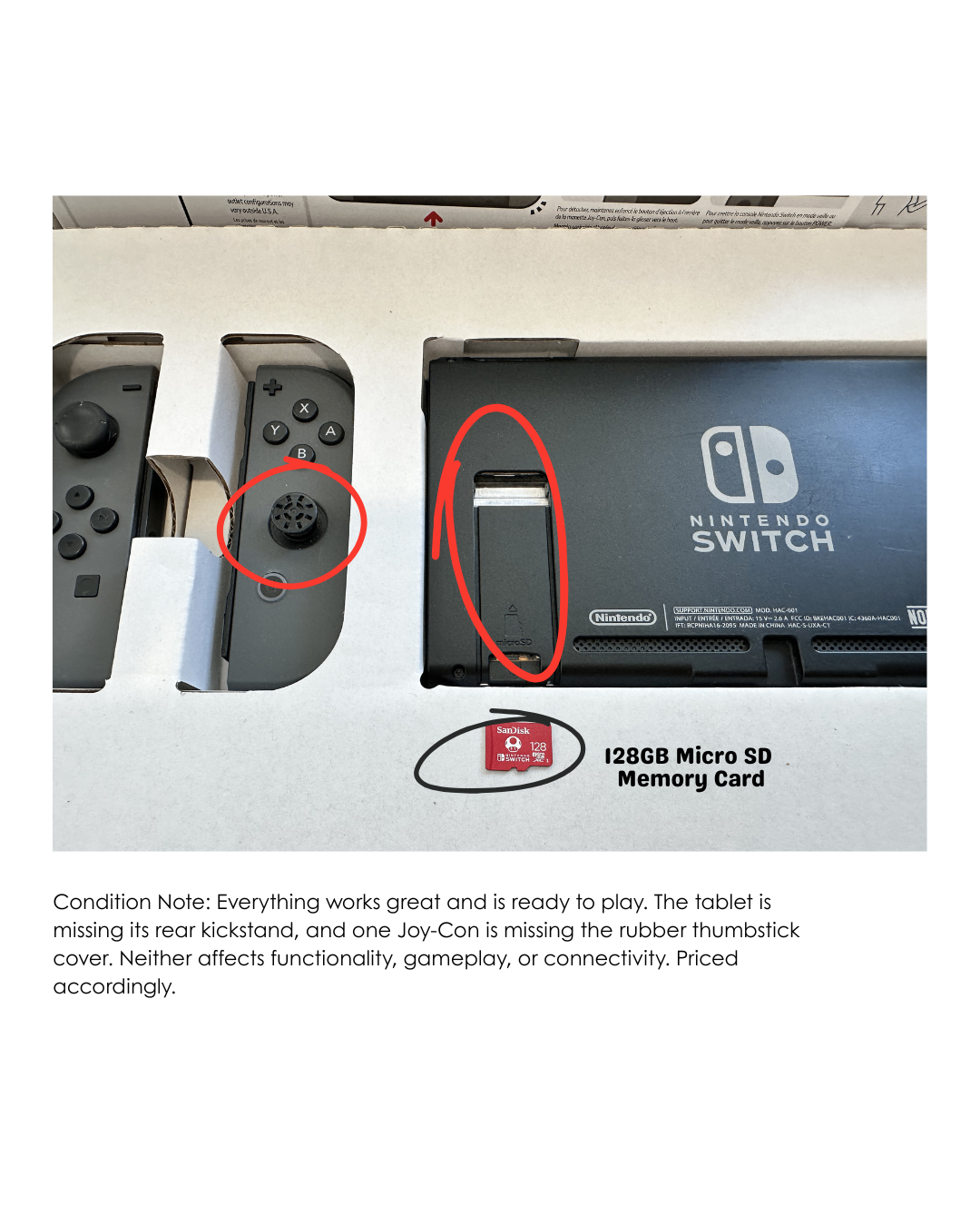 🎮 Fortnite Switch + Nintendo Switch + 3 Games Bundle - photo 5