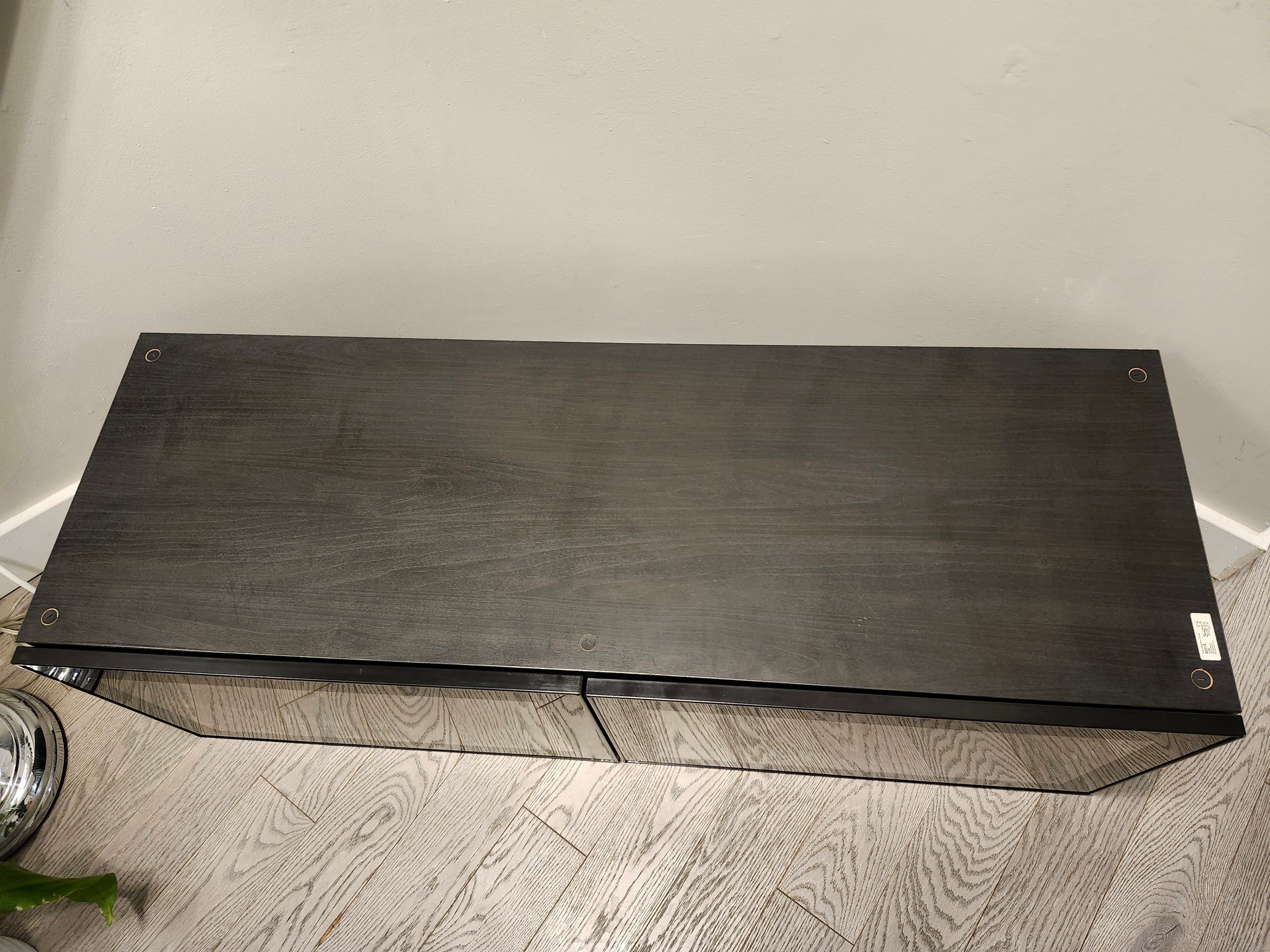 IKEA BESTÅ TV Bench with Black Glass Doors 120cm × 40cm × 38cm - photo 4