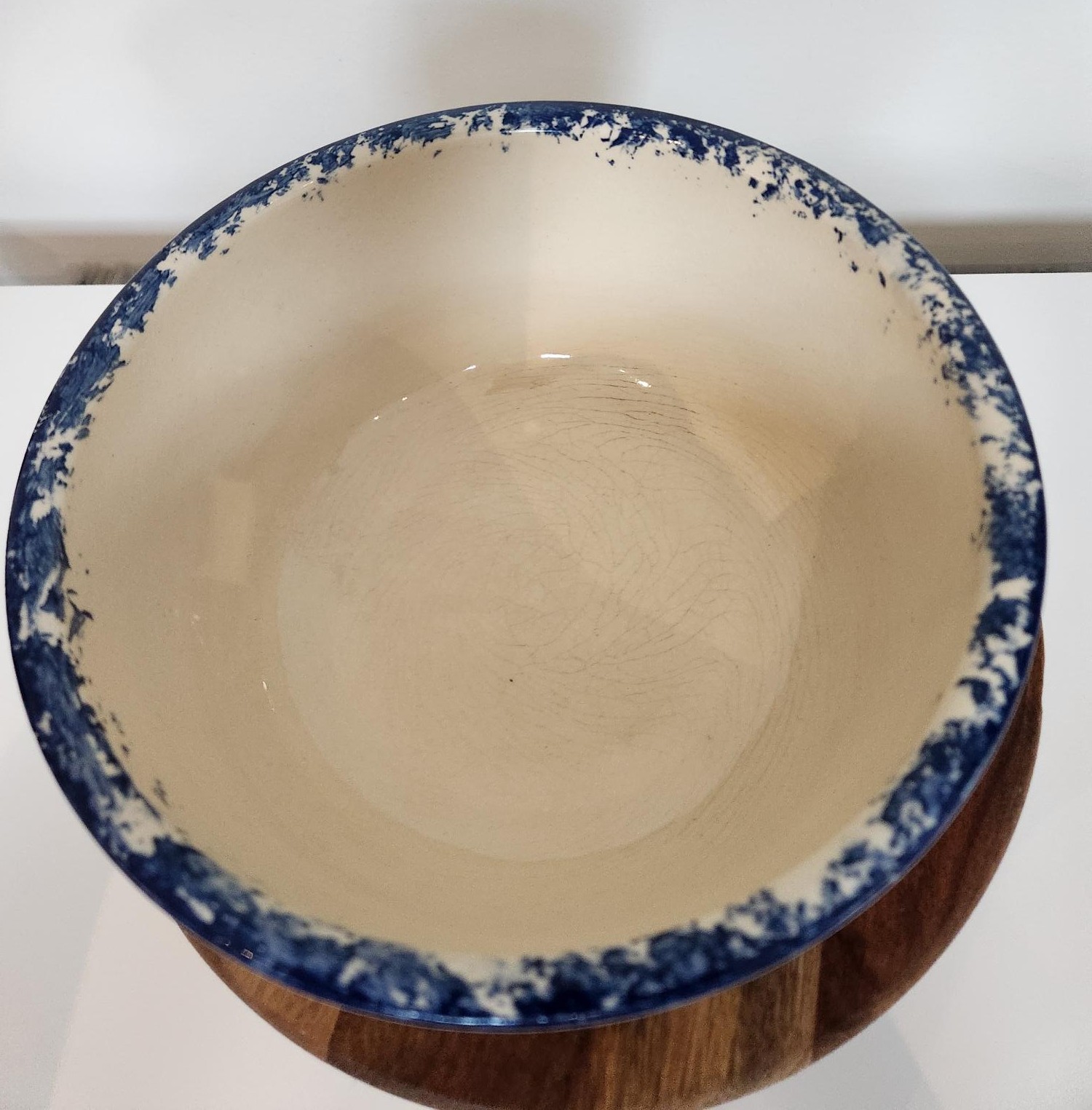 Vintage "Brothers Pottery" Bowl, Hand-decorated, Norwich ON - photo 5