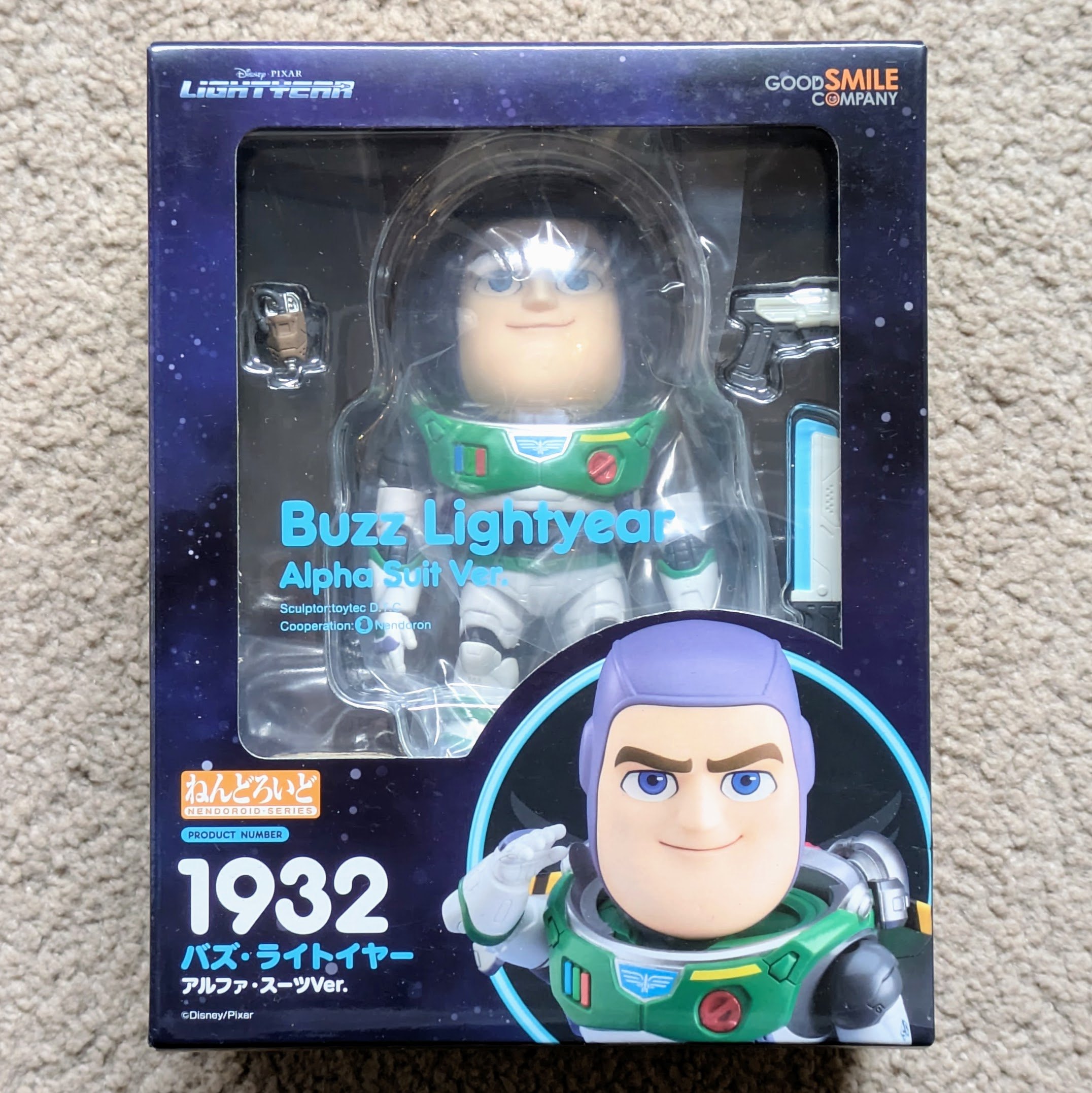 Nendoroid Buzz Lightyear Alpha Suit Version 1932