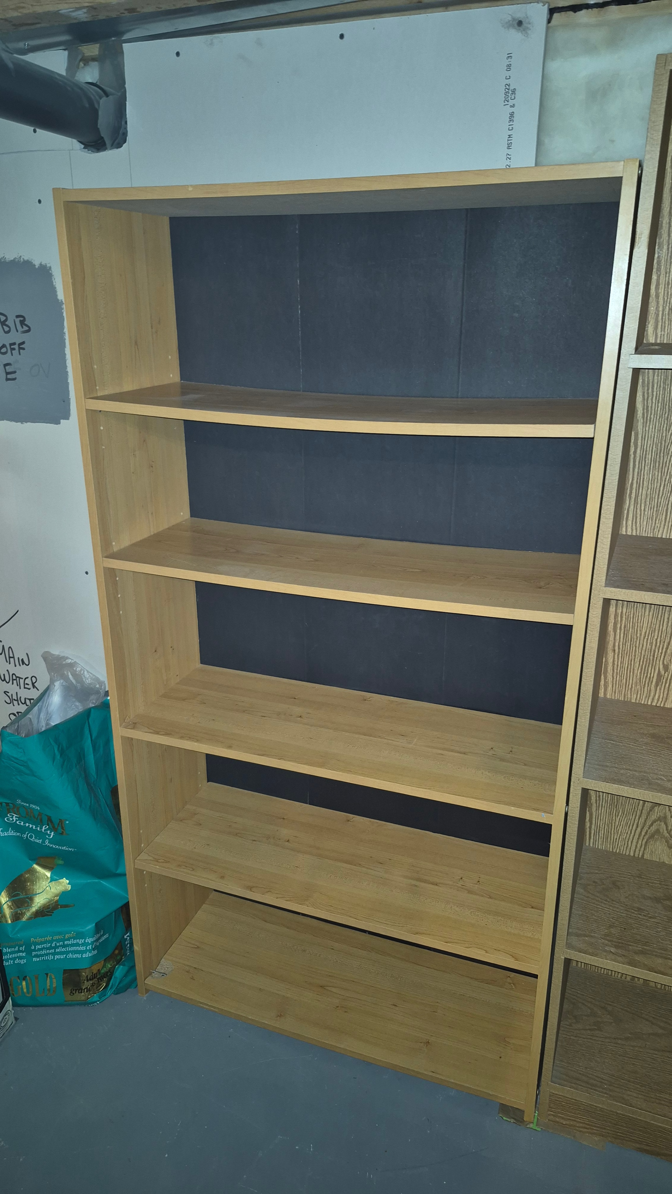 Wooden Bookshelf