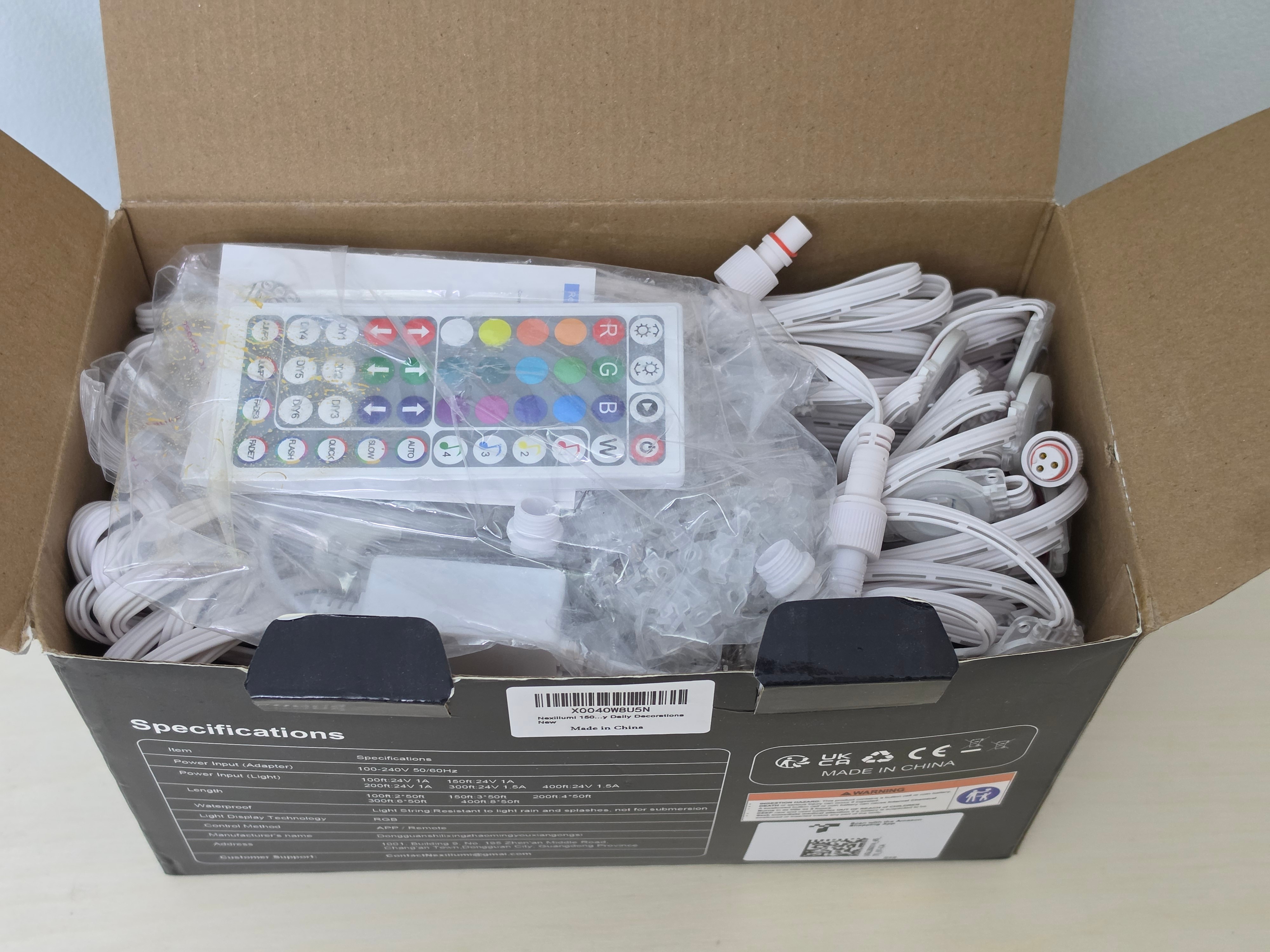 RGB Permanent Outdoor Lights String - photo 3