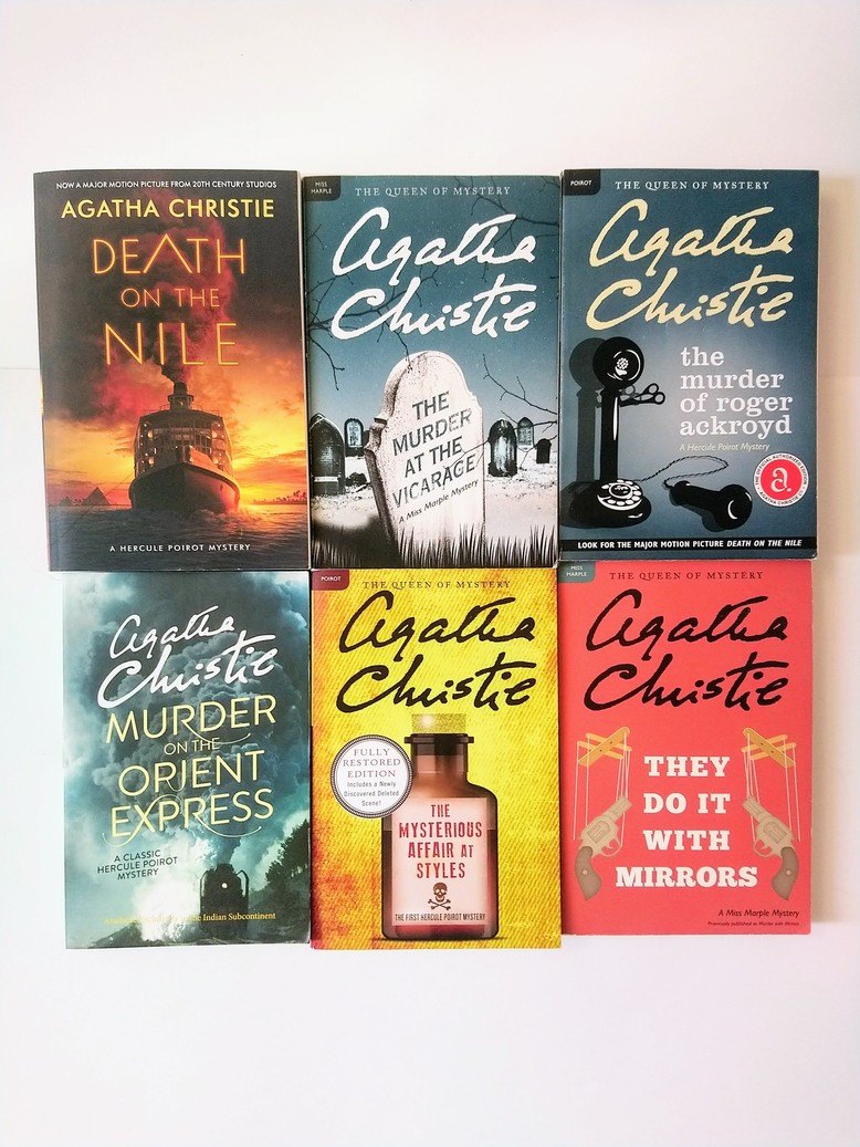 Agatha Christie trade paperbacks!