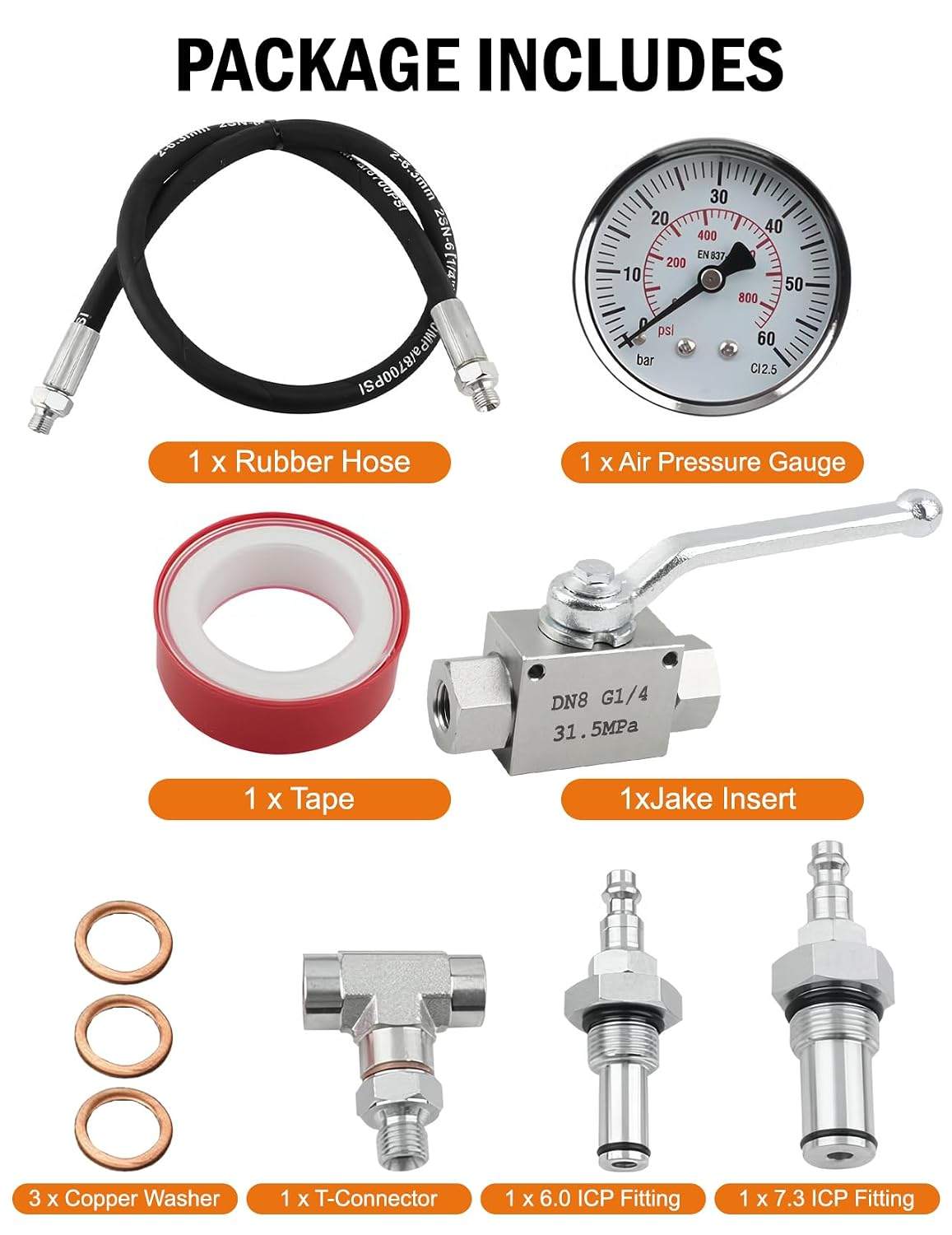 High Pressure Oil System IPR Air Test Kit - photo 4