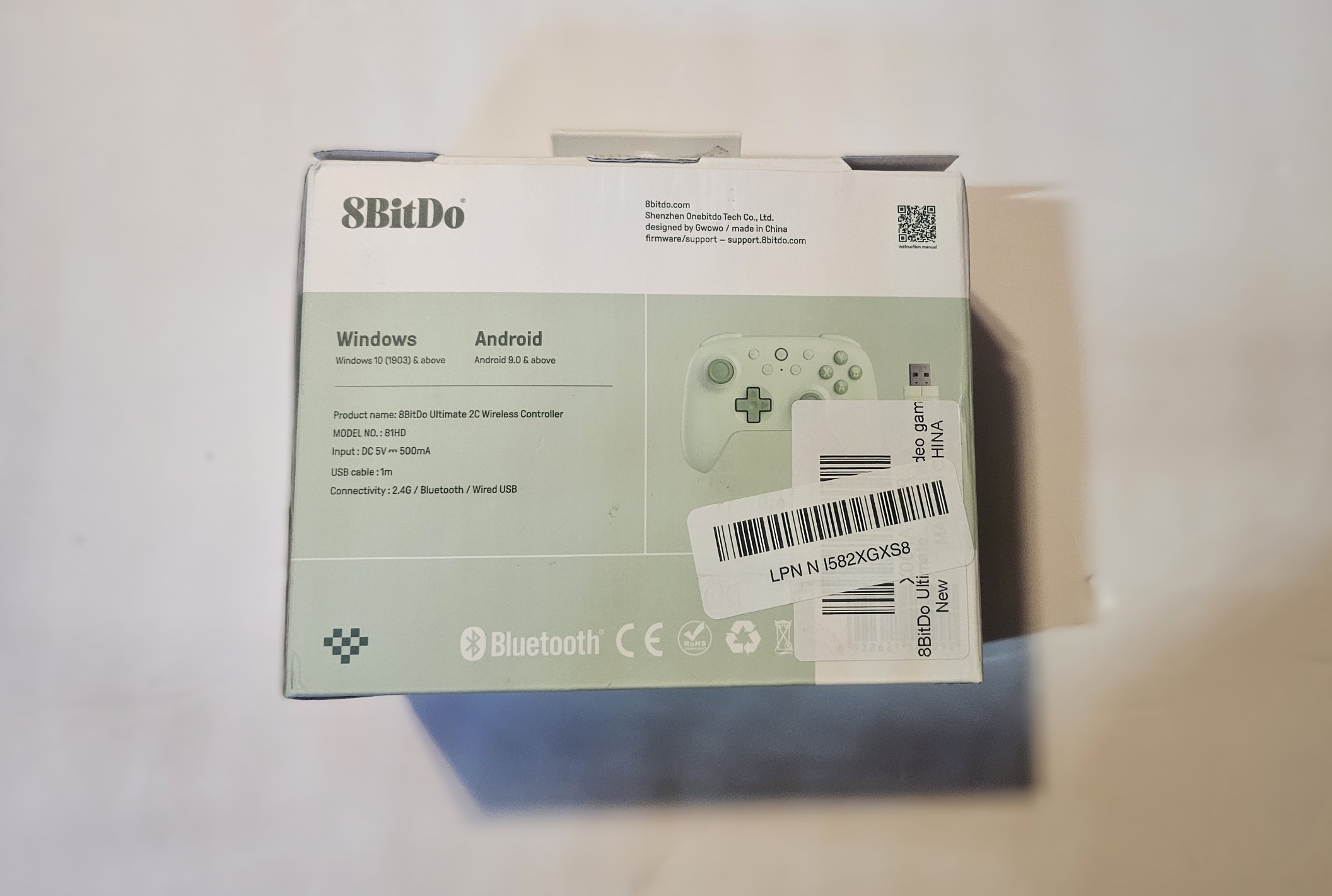 NEW 8BitDo Ultimate 2C Wireless Controller for PC and Android - photo 3
