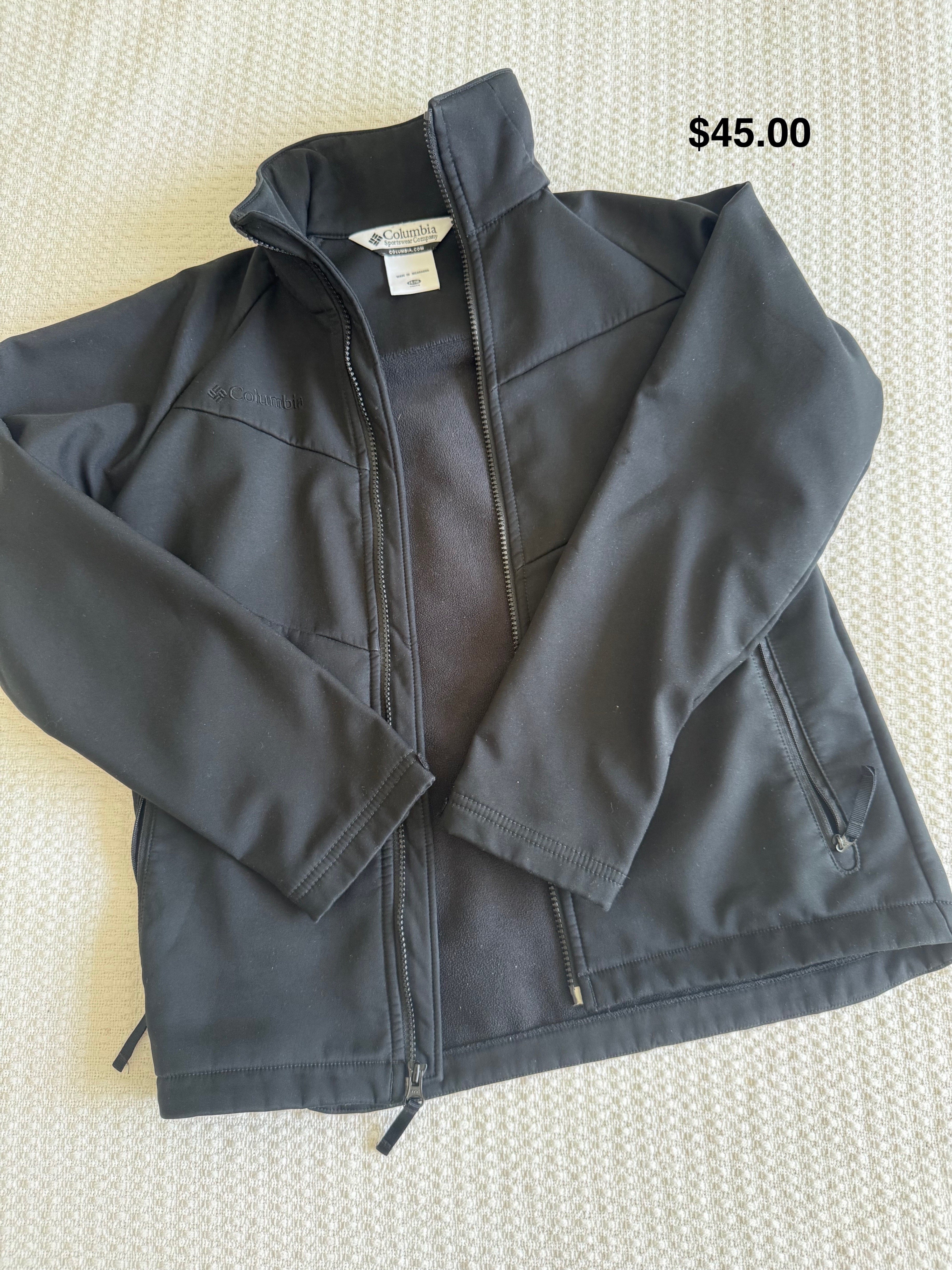 Columbia Black Fleece-Lined Jacket