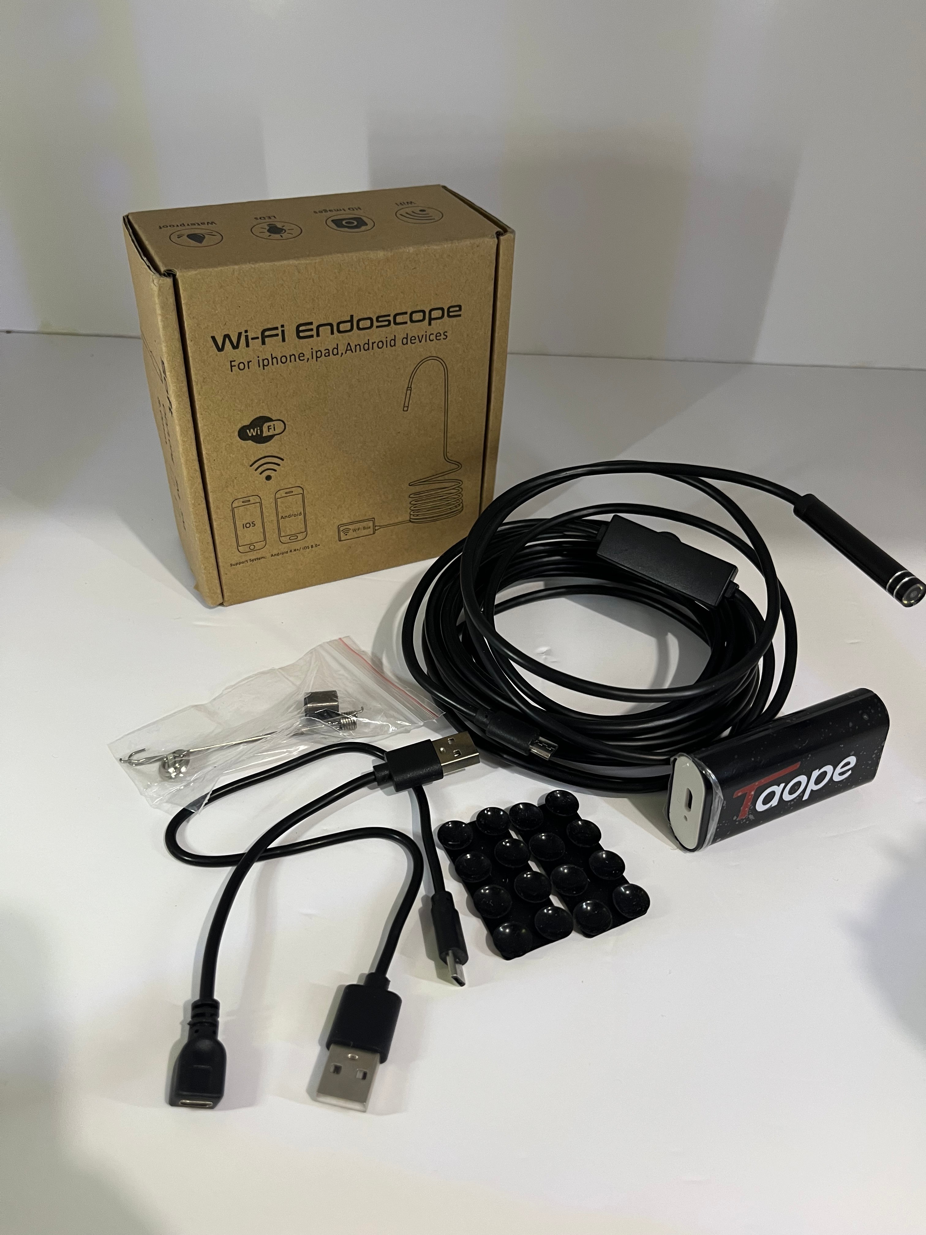 WiFi Endoscope Inspection Camera for iPhone & Android
