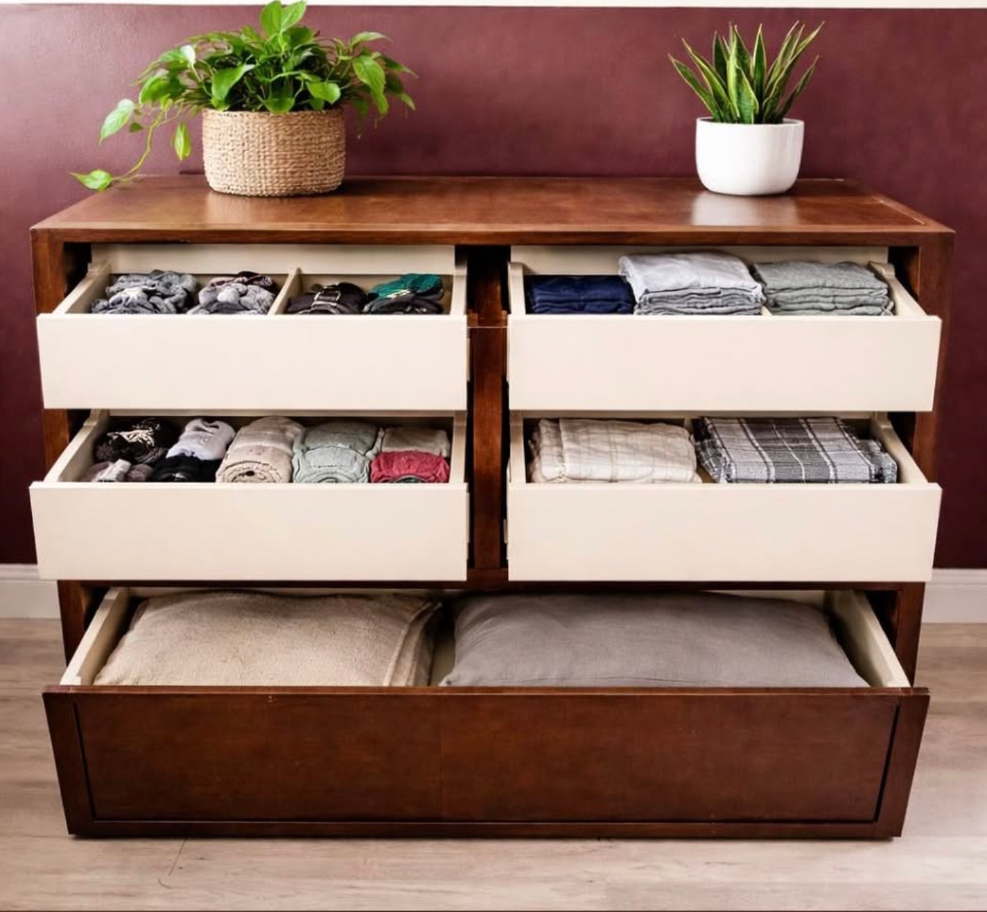 Solid wood storage cabinet - photo 2