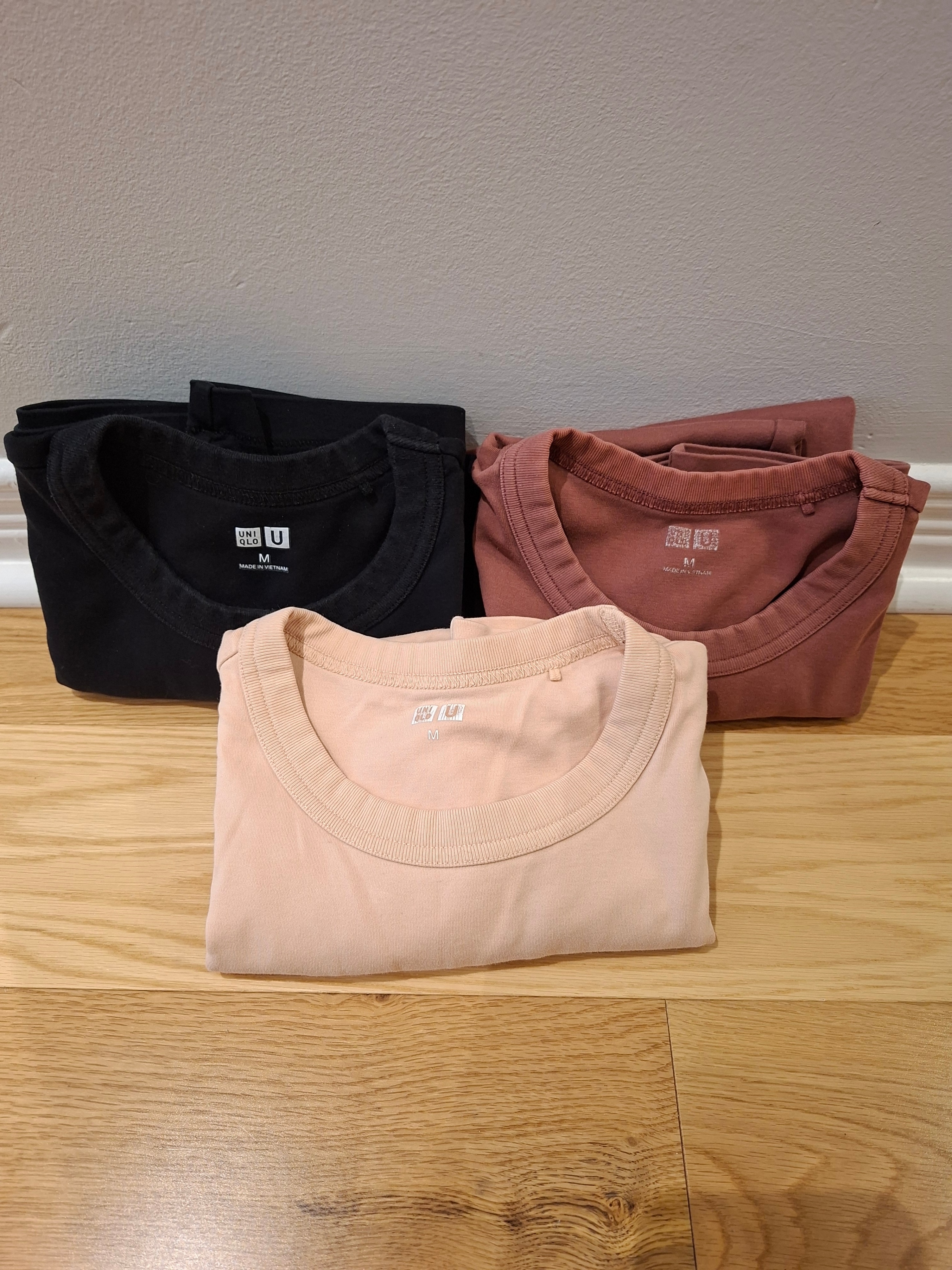 Crew neck T-Shirts Bundle (4 Packs)