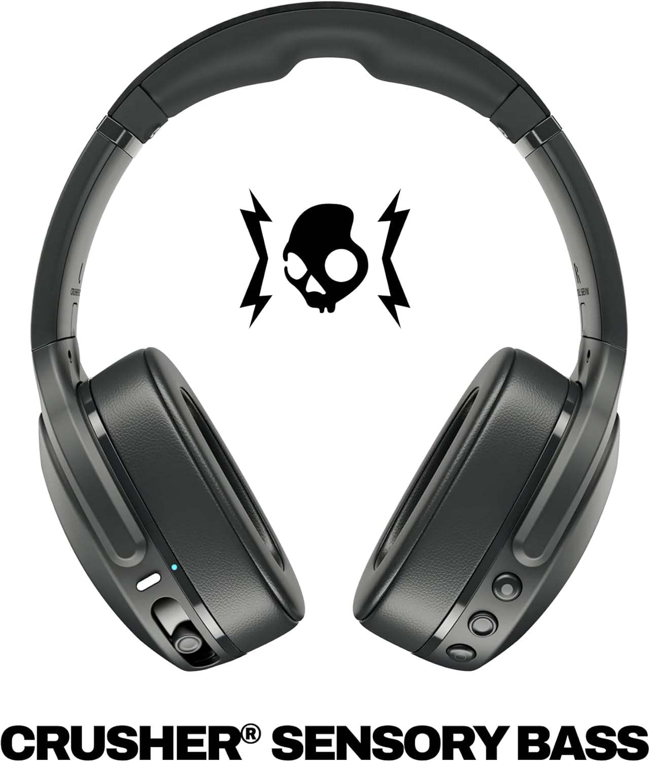 Skullcandy Crusher Evo Over-Ear Sound Isolating Bluetooth -Black - photo 3