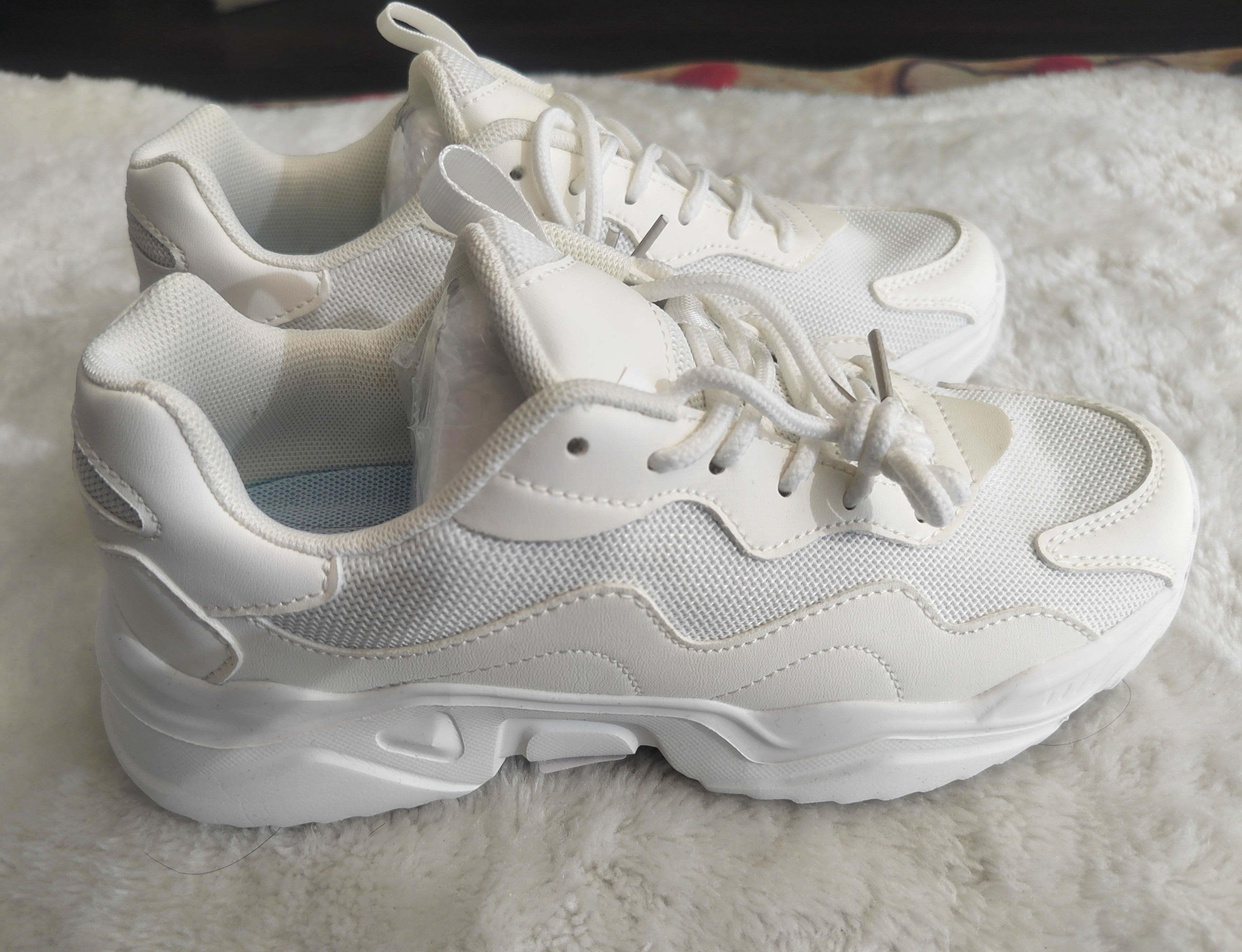 White Chunky Sneakers - photo 2