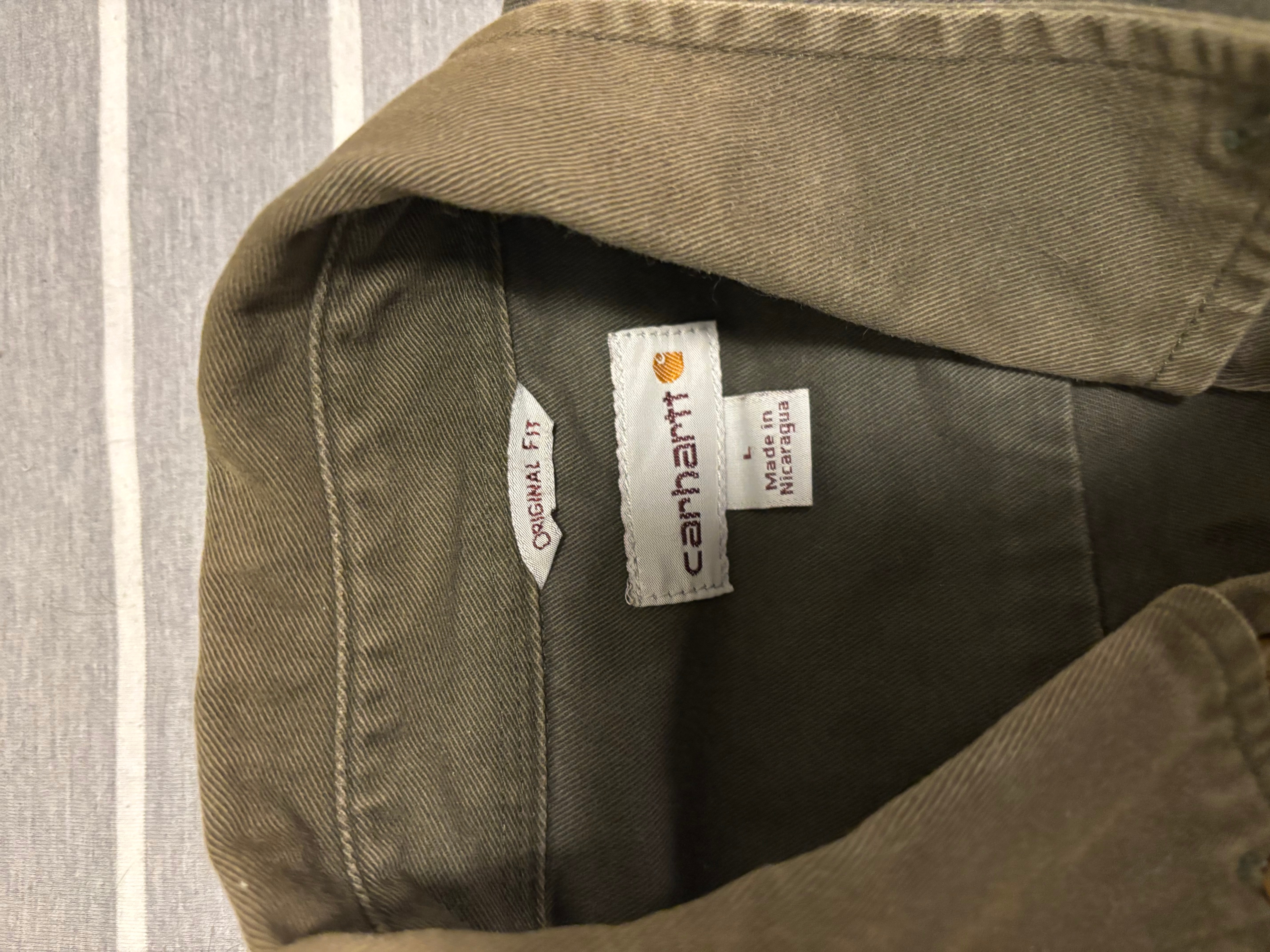 Carhartt Original Fit Long Sleeve Button-Up Shirt - photo 2