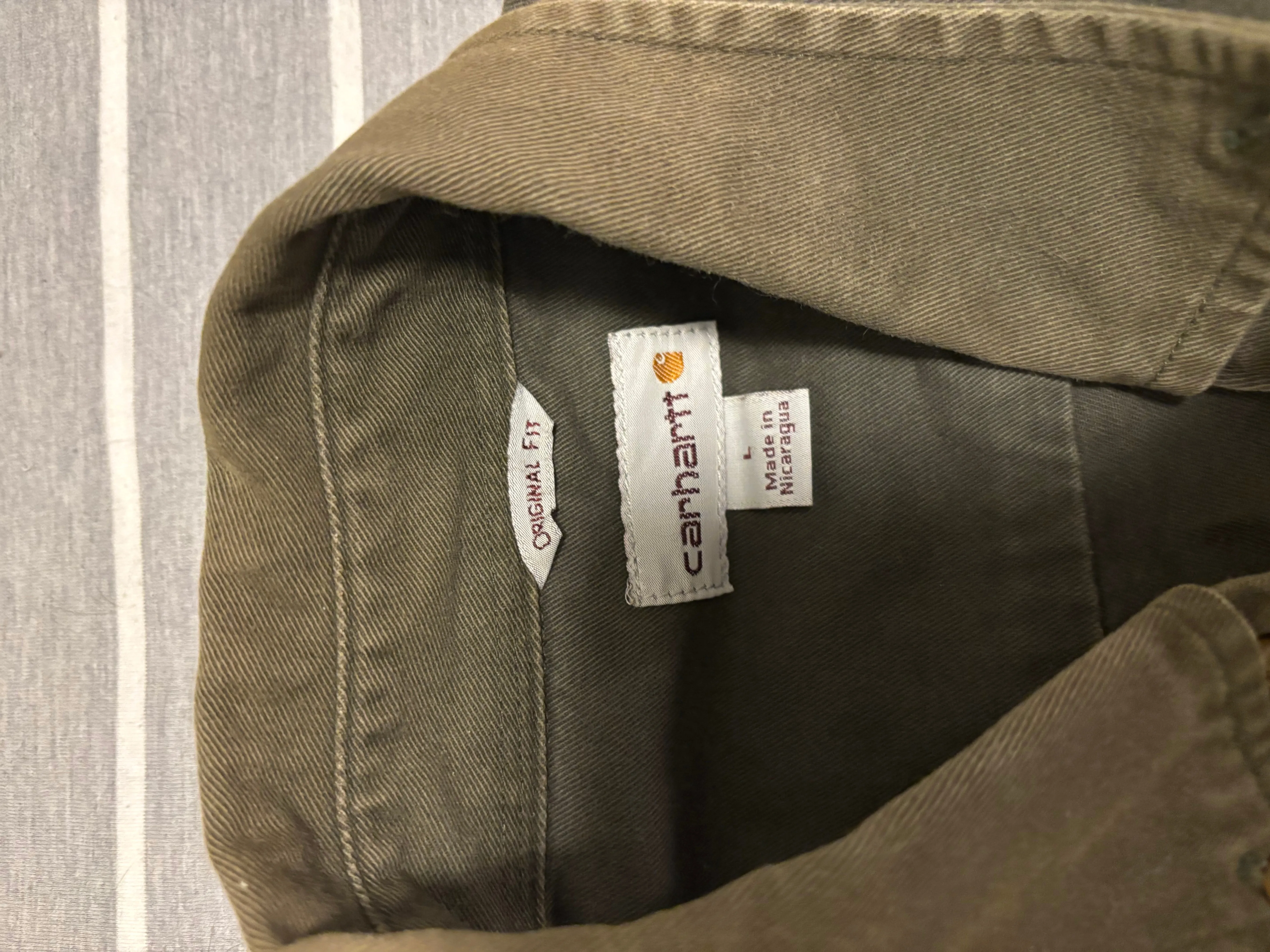 Carhartt Original Fit Long Sleeve Button-Up Shirt - photo 2