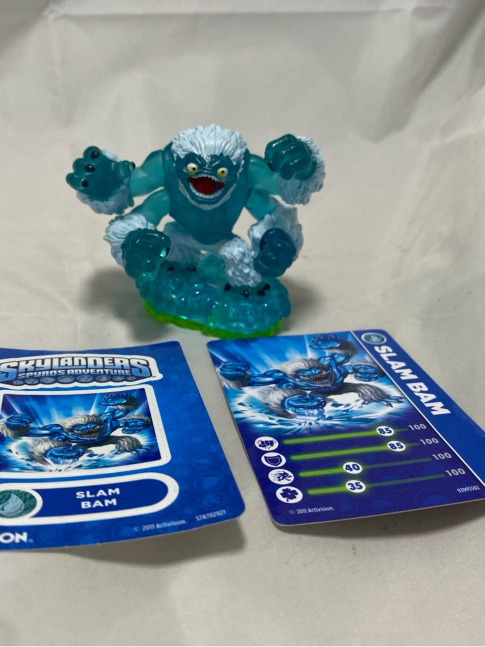 Skylanders Spyro's Adventure SLAM BAM Series 1 Figure w/ Card - - photo 2