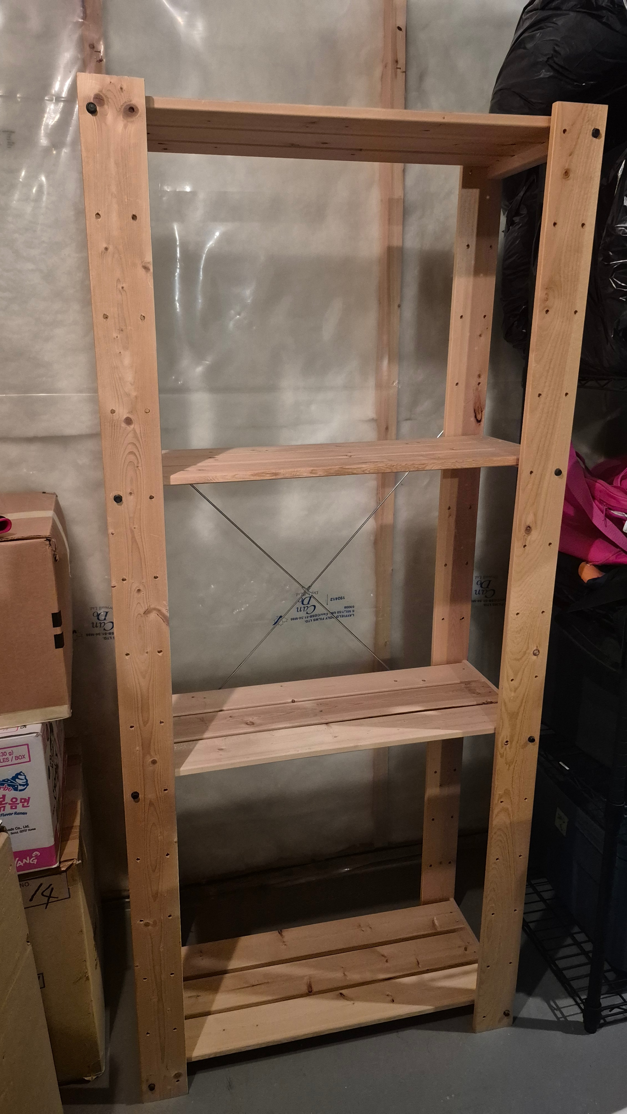 IKEA Wooden Shelf Unit