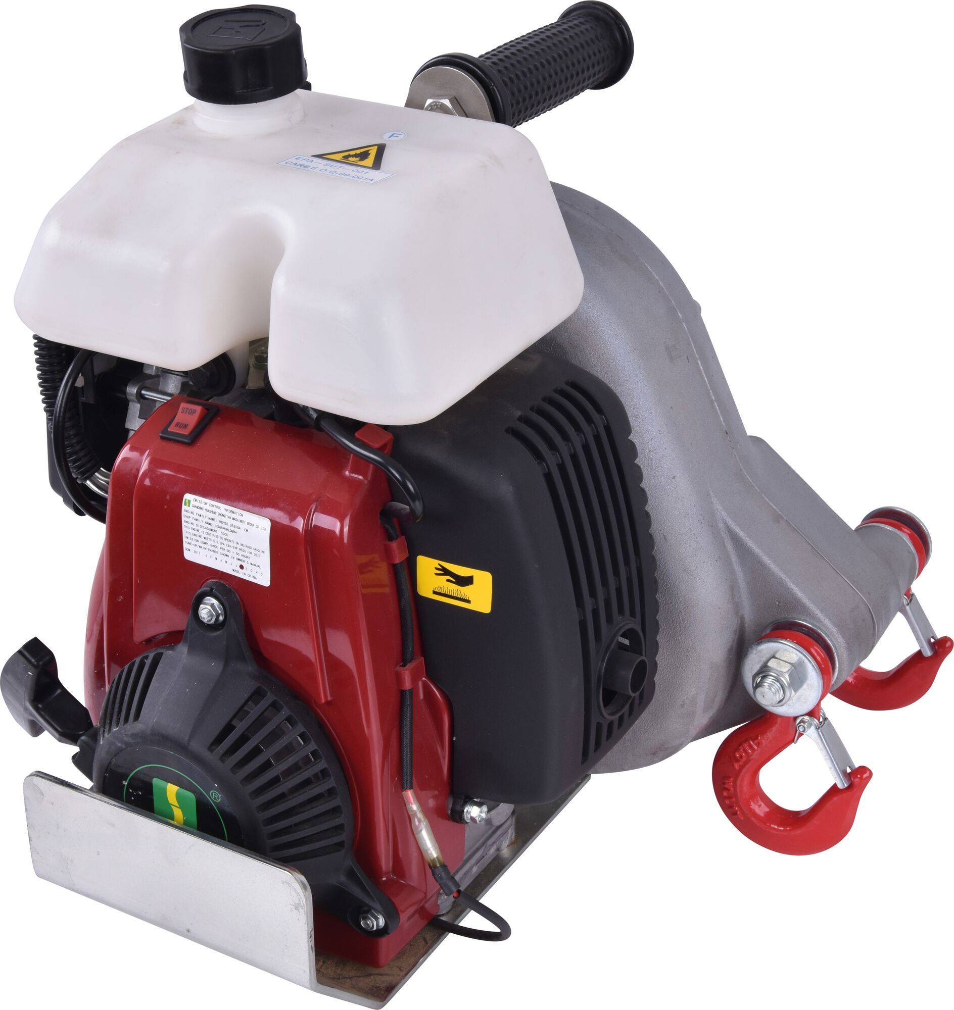 2,200 lb 53cc Gas-Powered Rope Winch - photo 5