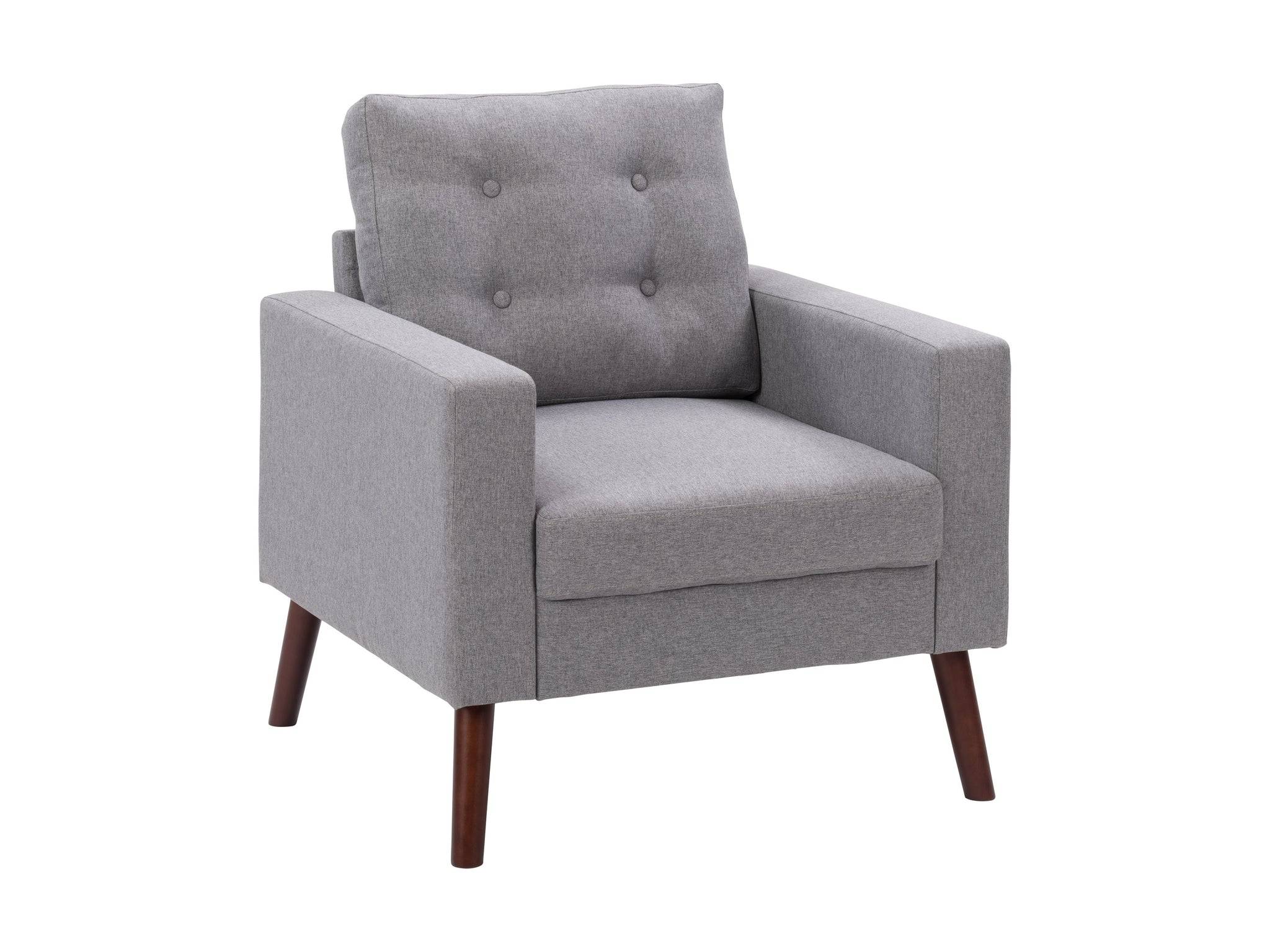 Stylish Grey Lounge Chair for Living Room or Office | Brand New - photo 3