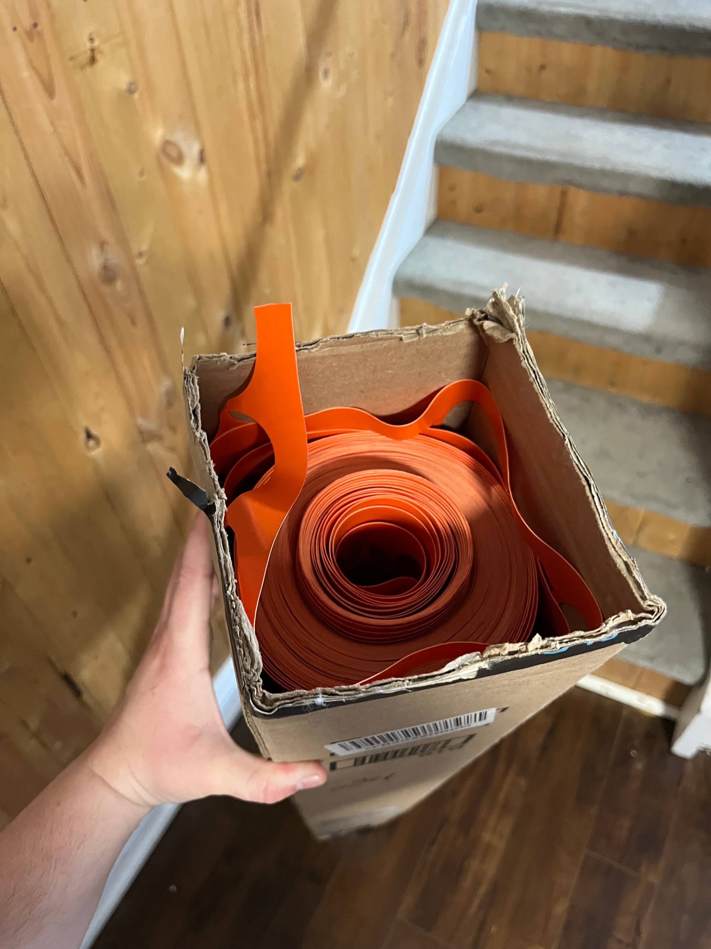 DOEWORKS Orange Safety Fence Roll – 4 ft x 100 ft - photo 3